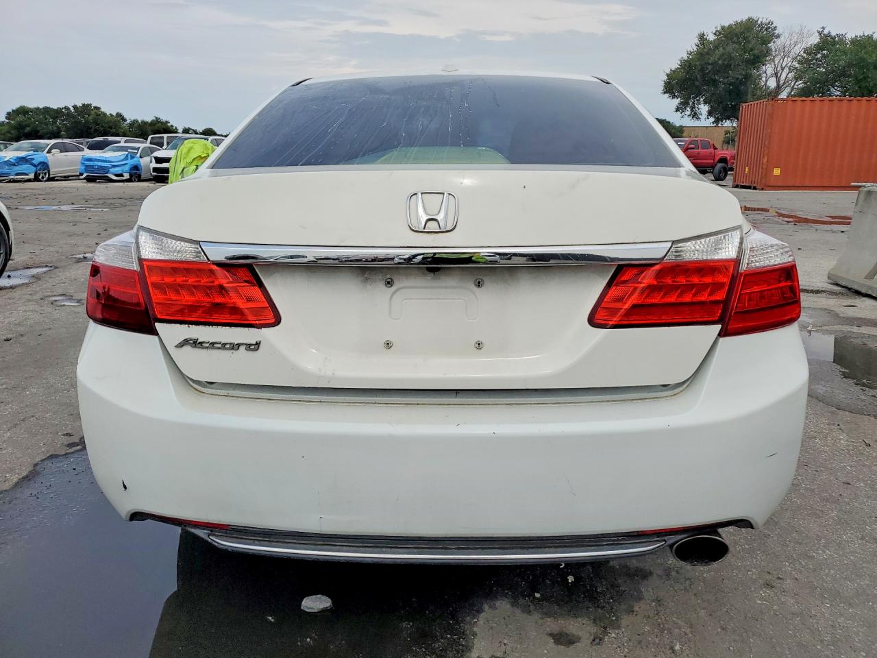 2013 Honda Accord Exl White vin: 1HGCR2F8XDA077763