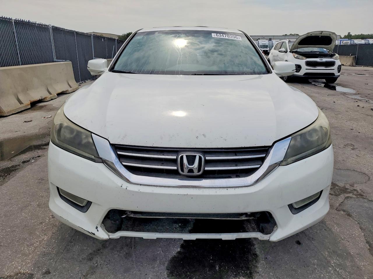 2013 Honda Accord Exl White vin: 1HGCR2F8XDA077763