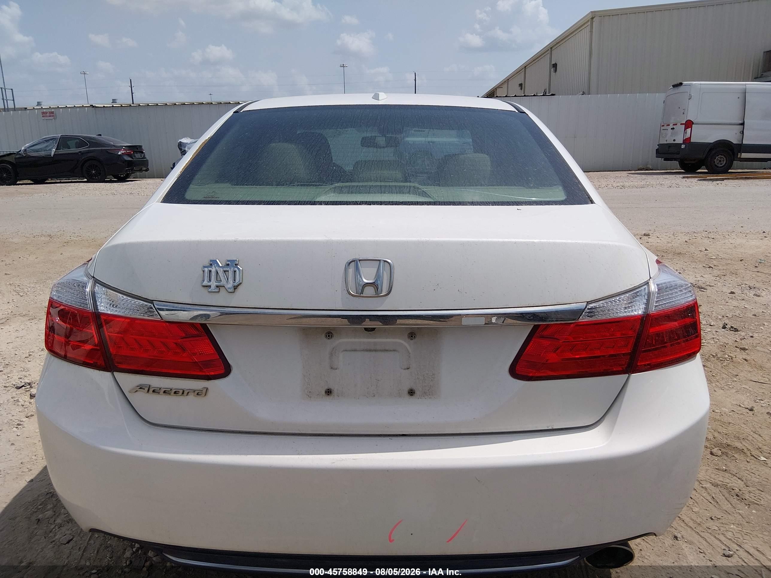 2013 Honda Accord Ex-l White vin: 1HGCR2F8XDA090271
