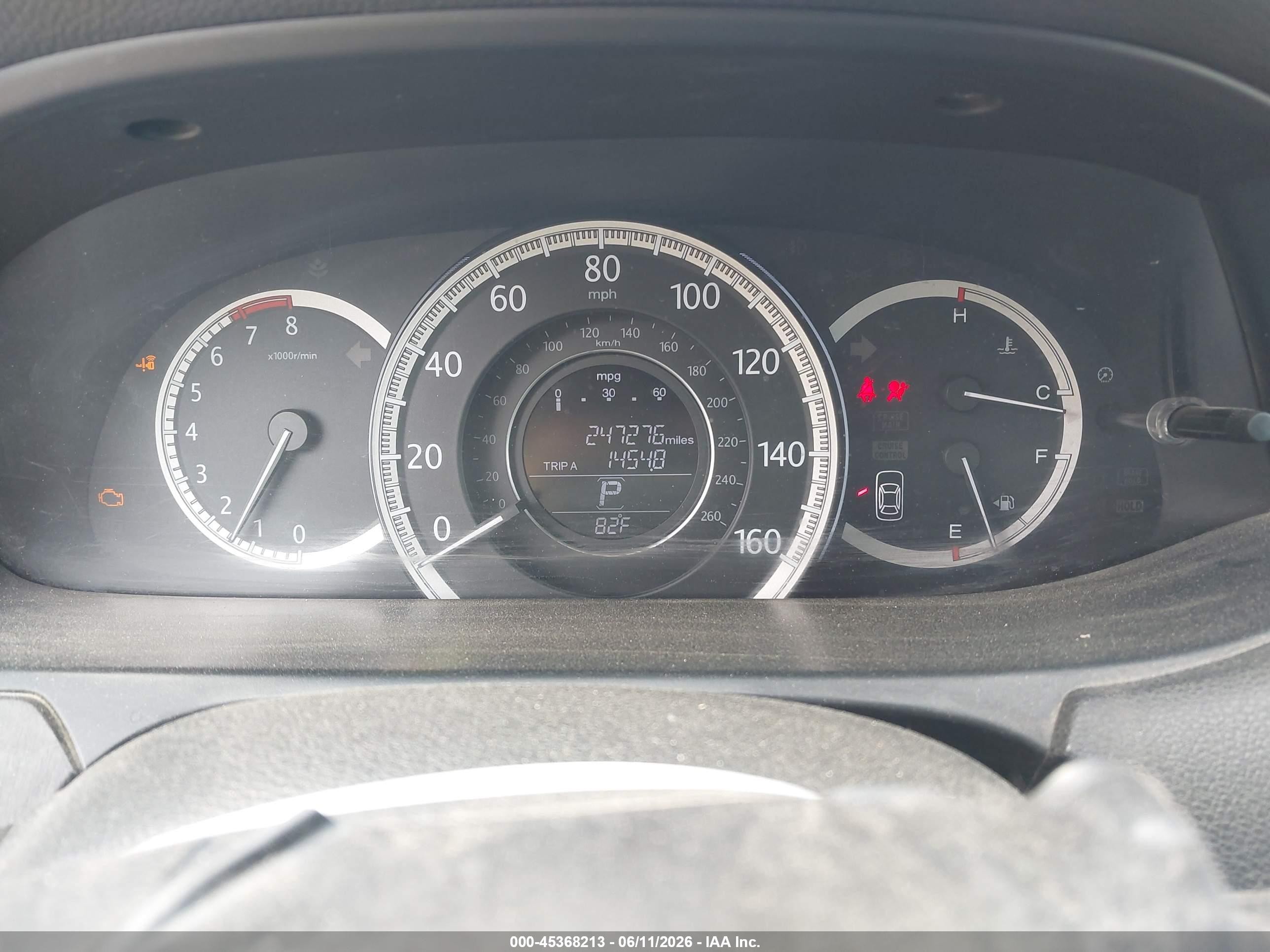 2013 Honda Accord Ex-l Gray vin: 1HGCR2F8XDA097141