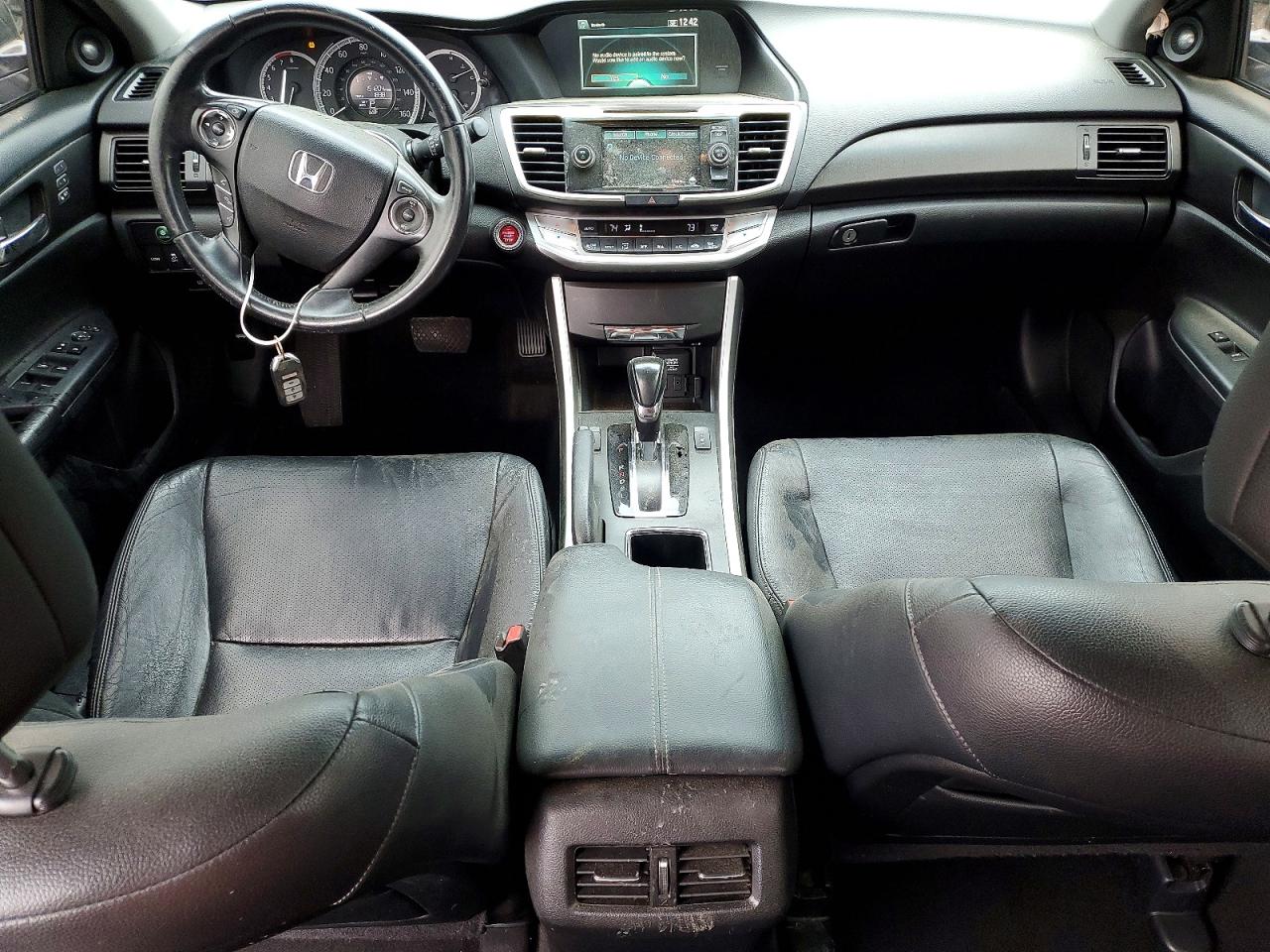 2013 Honda Accord Exl Gray vin: 1HGCR2F8XDA115833