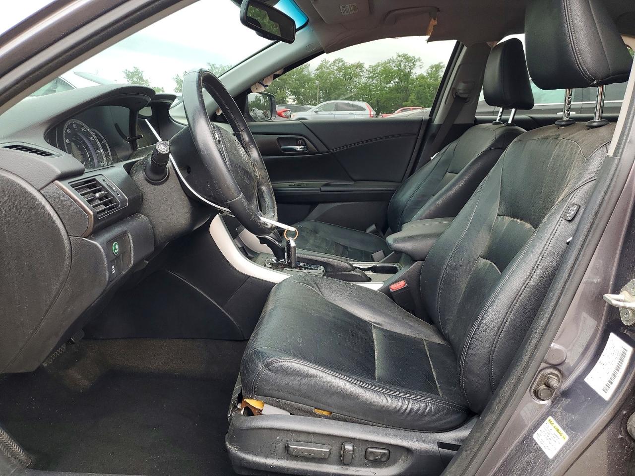 2013 Honda Accord Exl Gray vin: 1HGCR2F8XDA115833