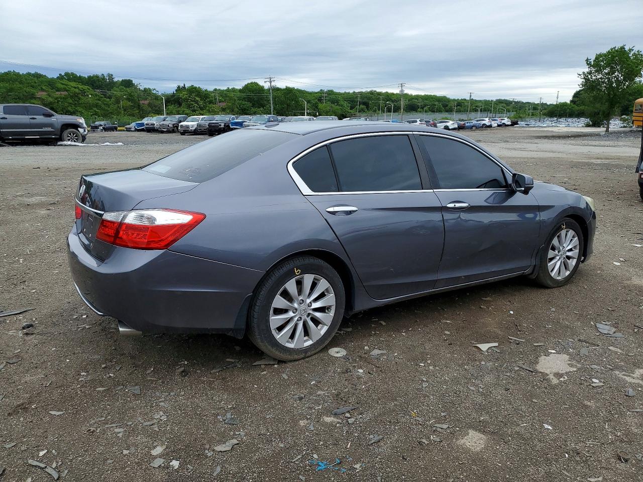 2013 Honda Accord Exl Gray vin: 1HGCR2F8XDA115833