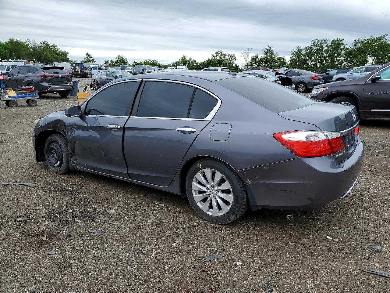2013 Honda Accord Exl Gray vin: 1HGCR2F8XDA115833
