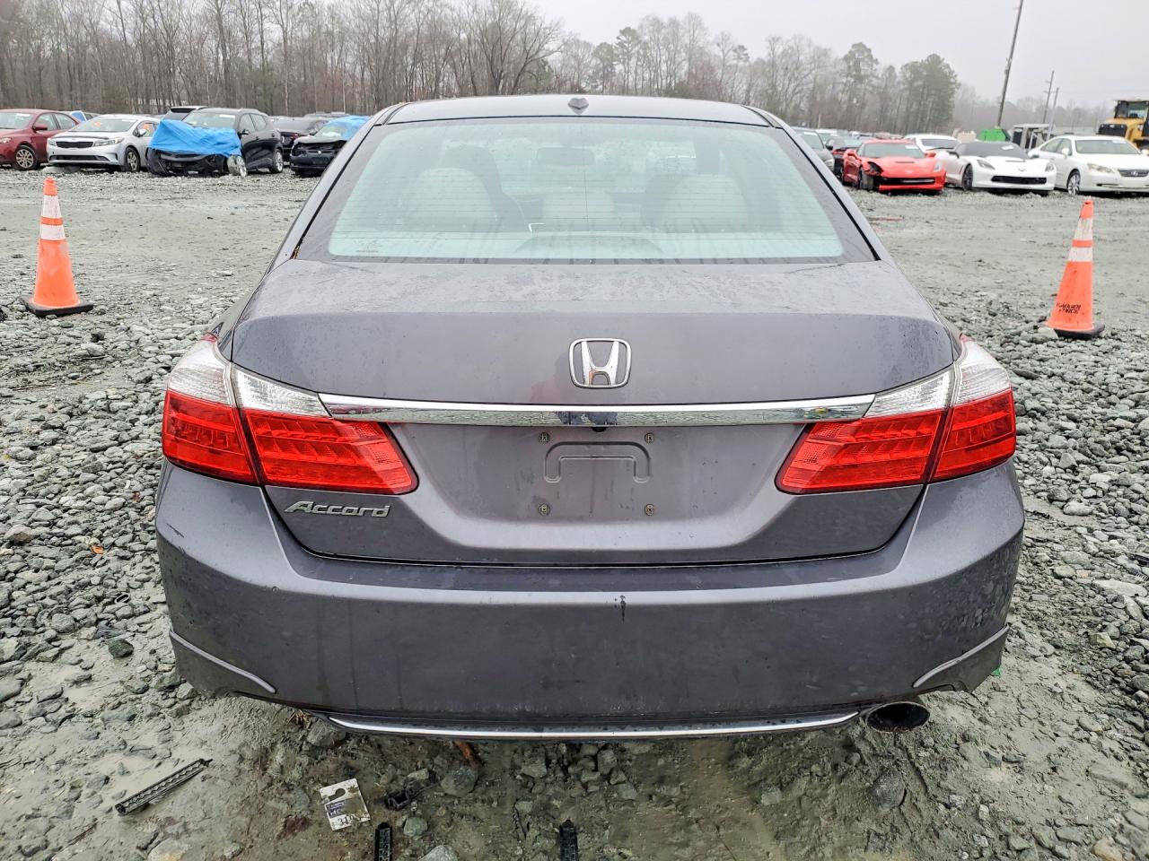 2013 Honda Accord Gray vin: 1HGCR2F8XDA124936