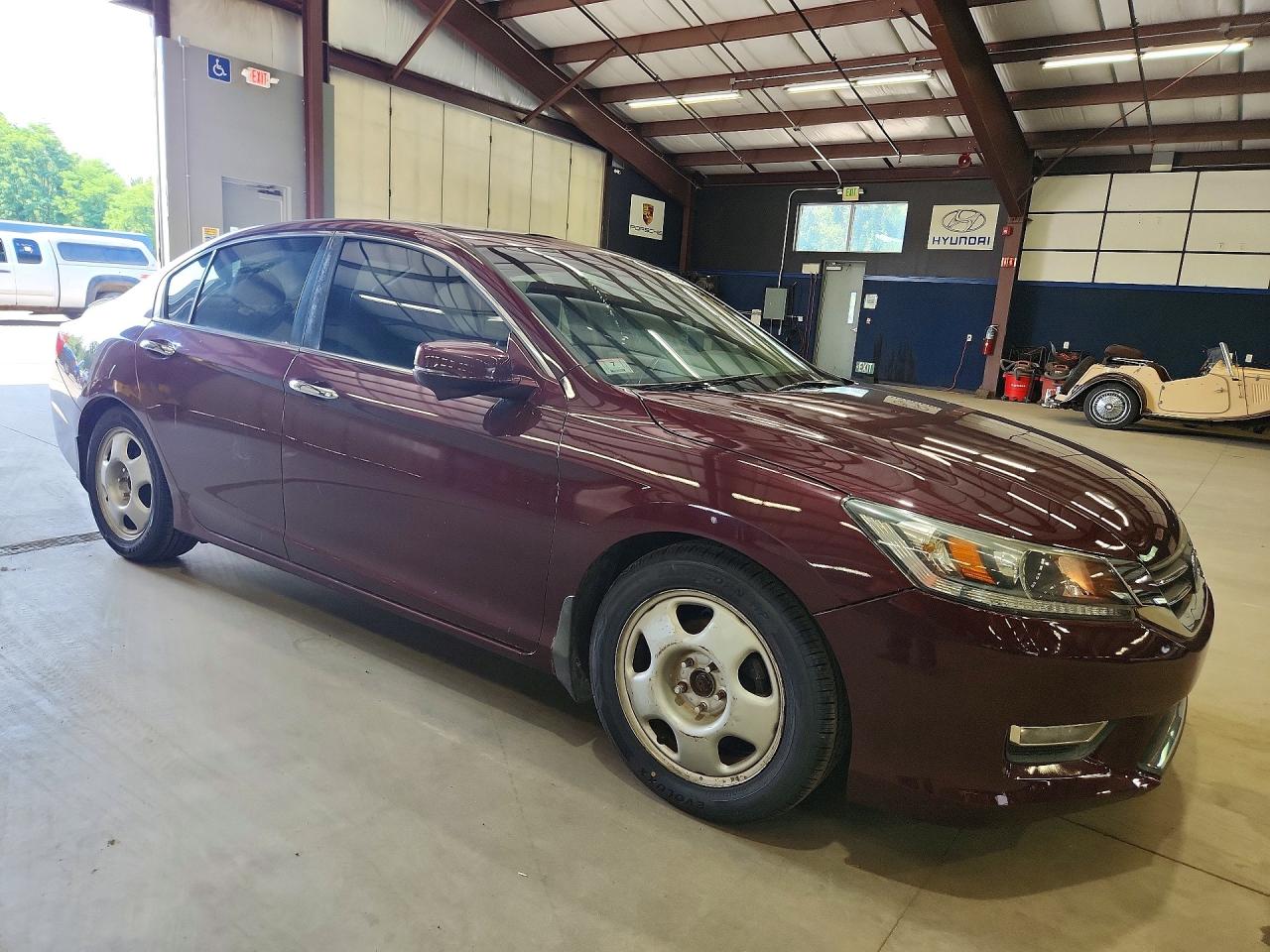 2013 Honda Accord Exl Темно-бордовый vin: 1HGCR2F8XDA137721