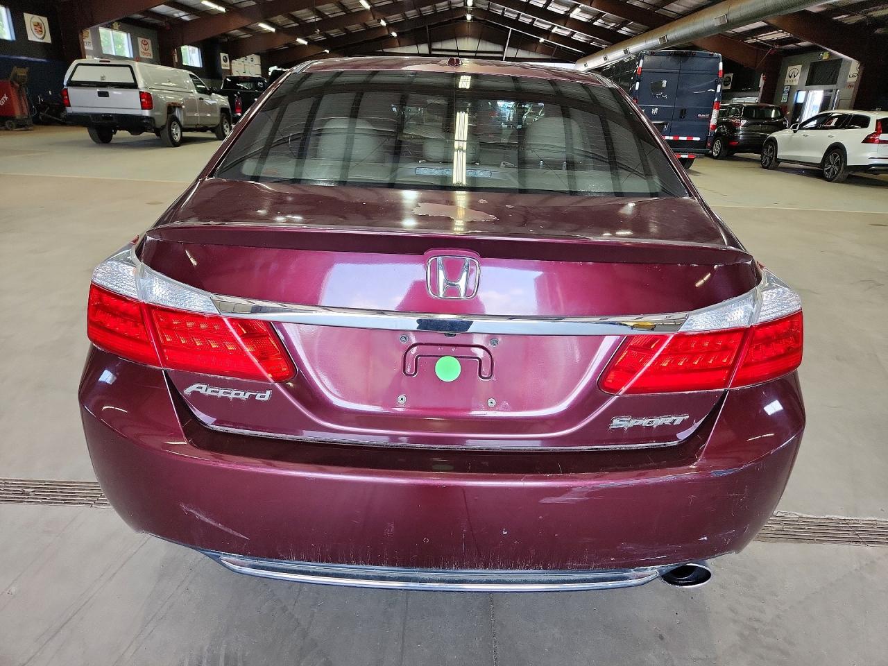 2013 Honda Accord Exl Темно-бордовый vin: 1HGCR2F8XDA137721