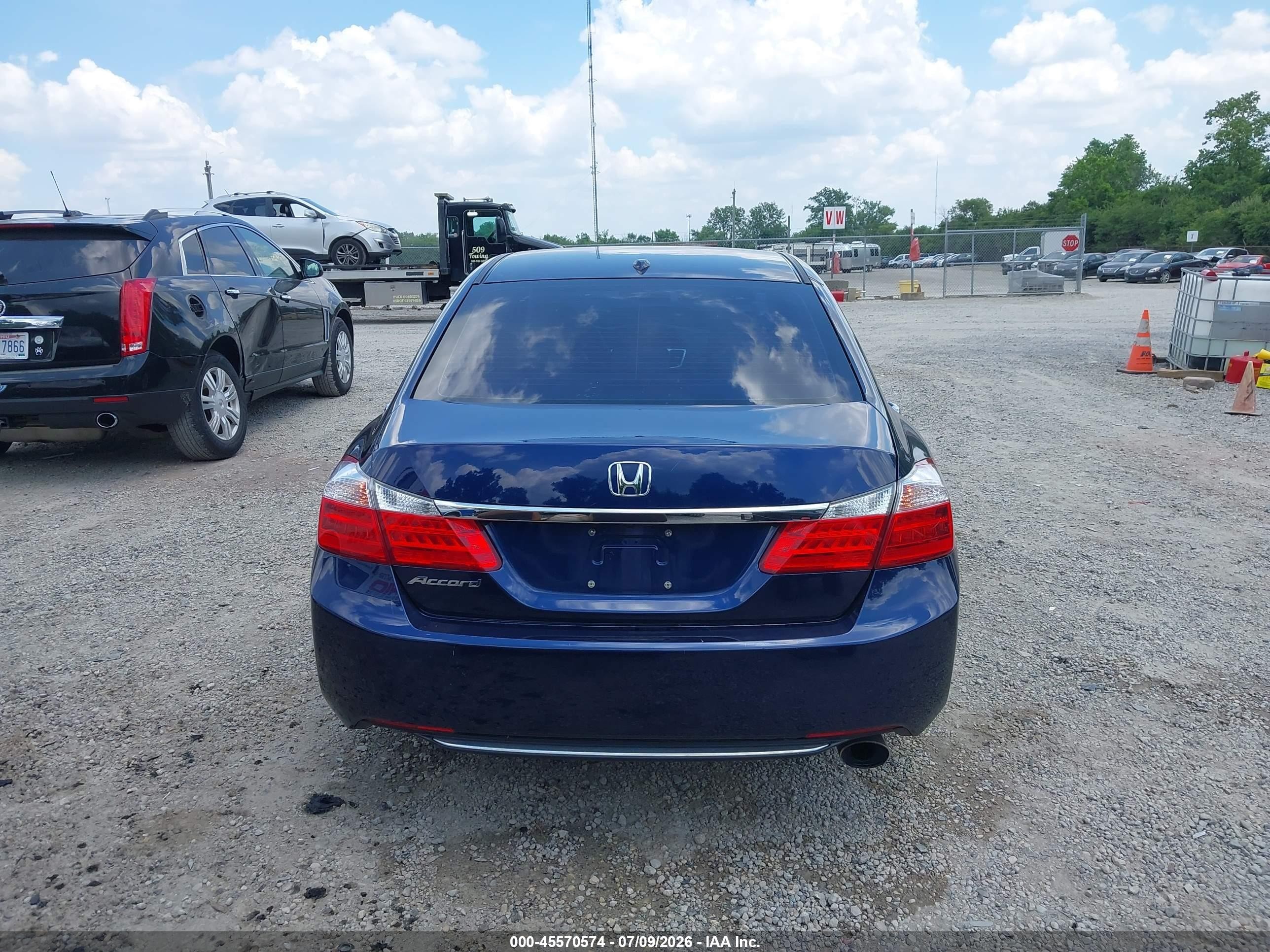 2013 Honda Accord Ex-l Blue vin: 1HGCR2F8XDA138559