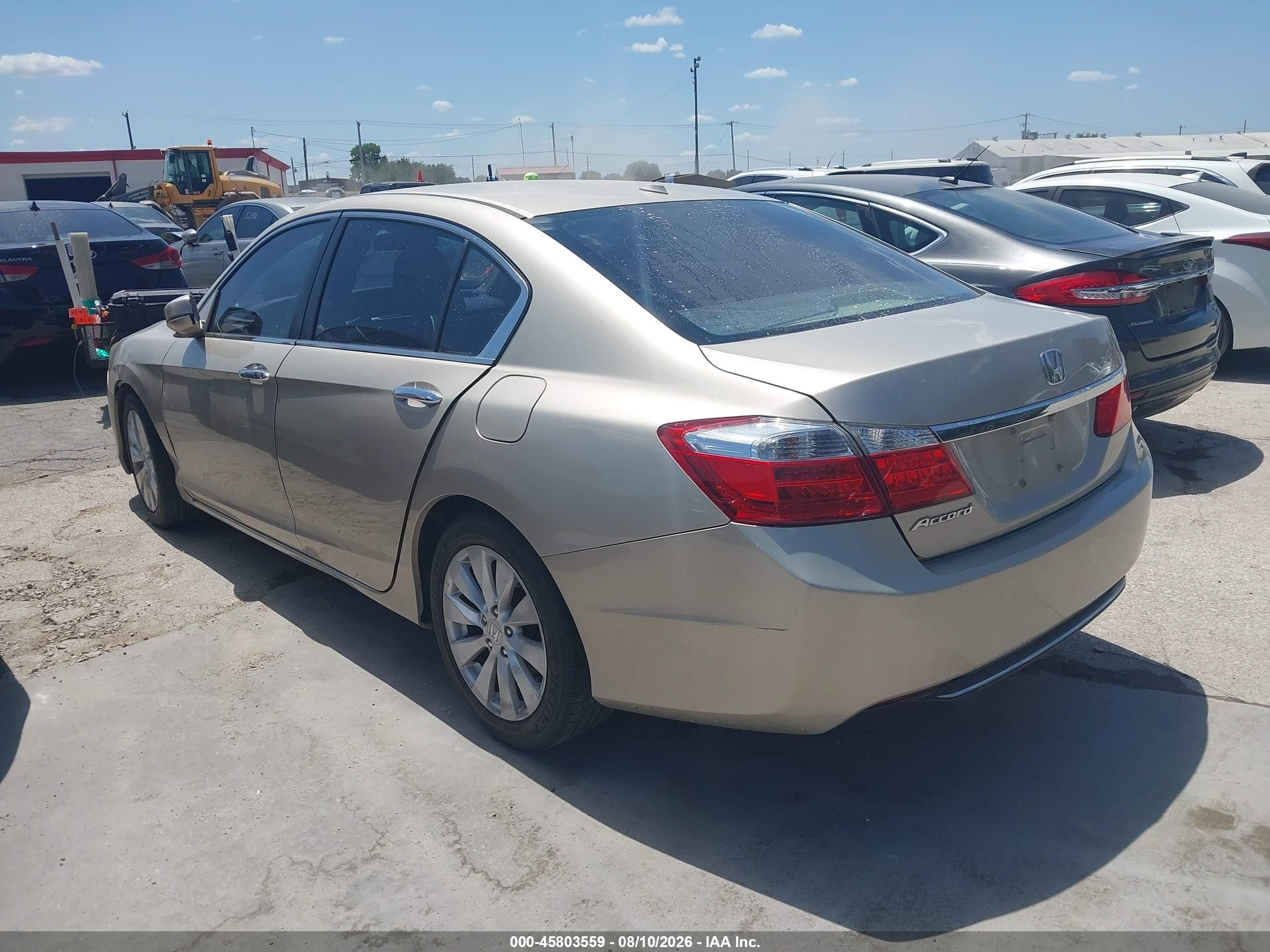 2013 Honda Accord Ex-l Gold vin: 1HGCR2F8XDA151876
