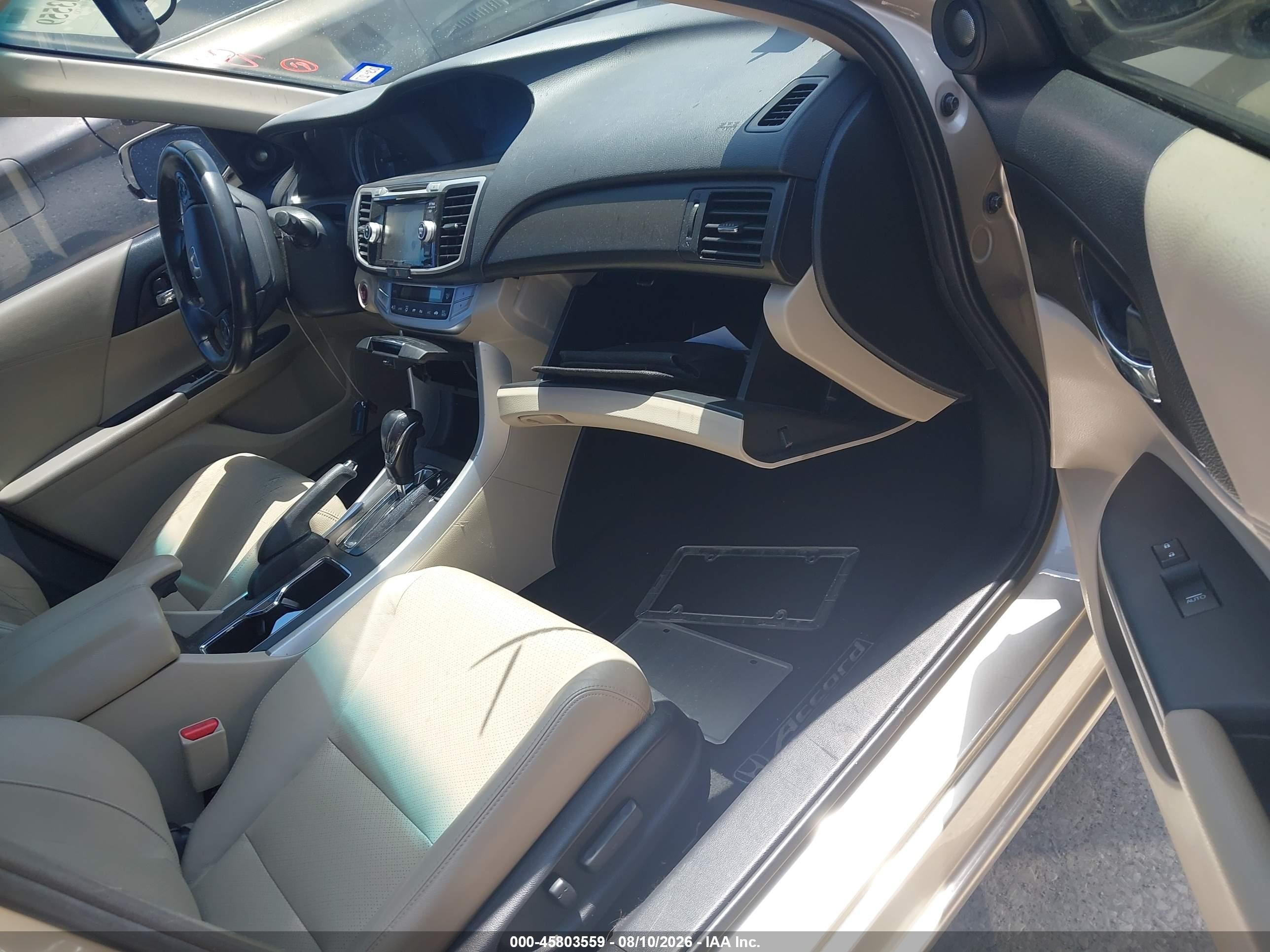 2013 Honda Accord Ex-l Gold vin: 1HGCR2F8XDA151876