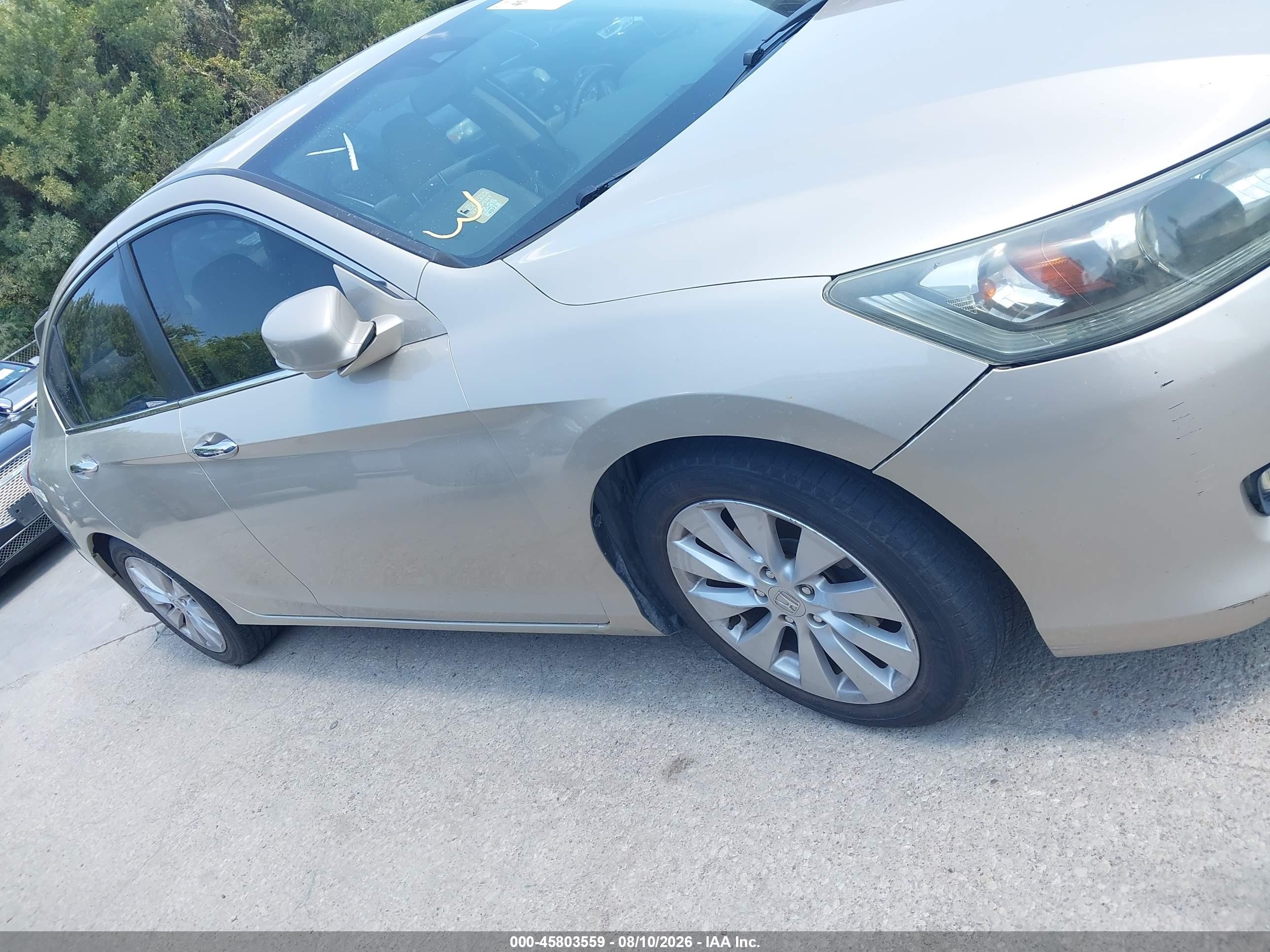 2013 Honda Accord Ex-l Gold vin: 1HGCR2F8XDA151876