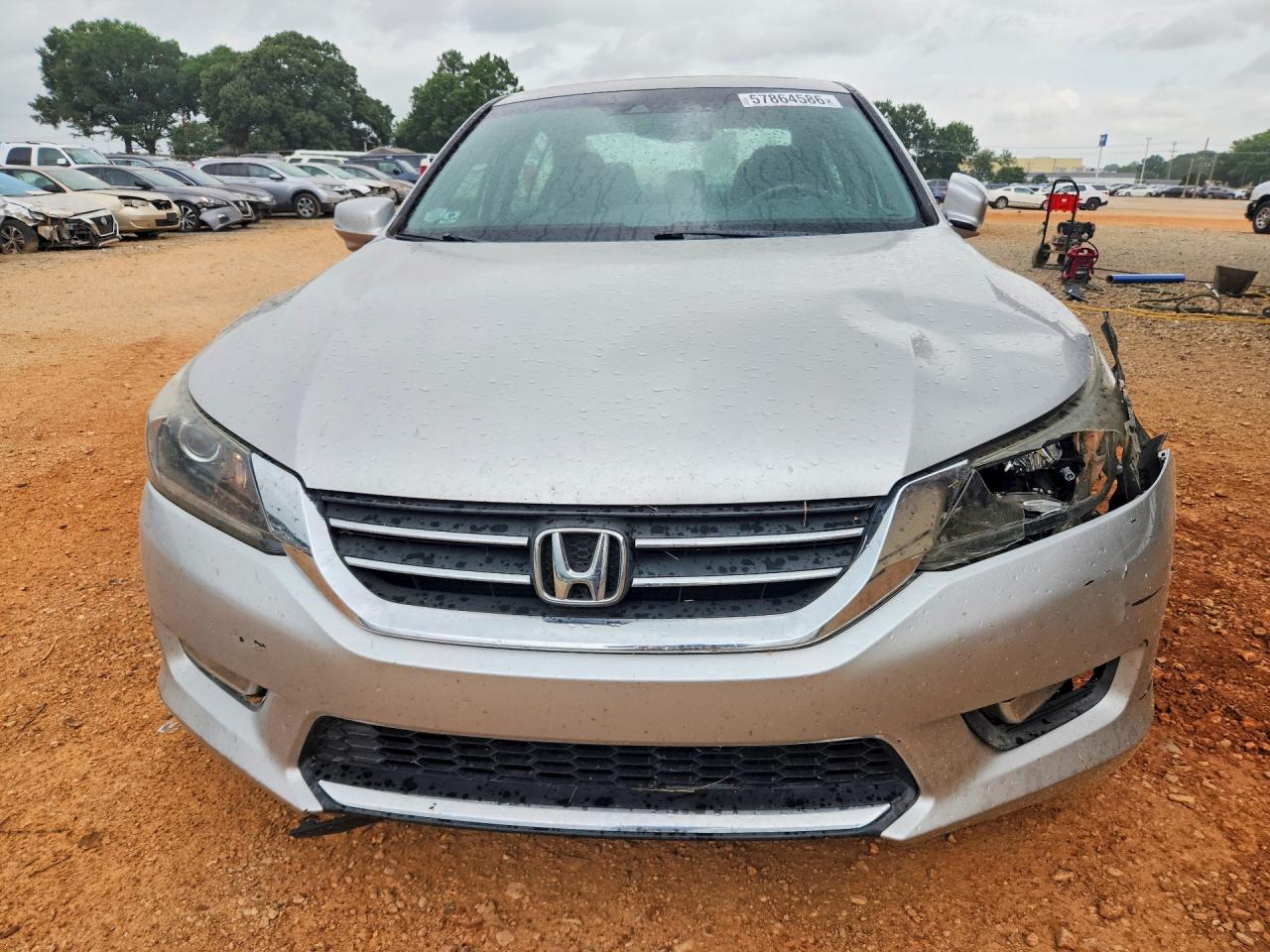 2013 Honda Accord Exl Silver vin: 1HGCR2F8XDA159198