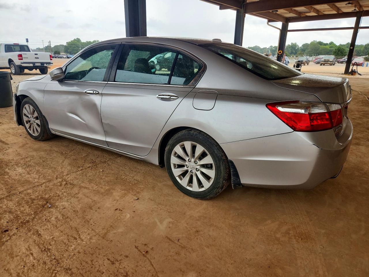 2013 Honda Accord Exl Silver vin: 1HGCR2F8XDA159198