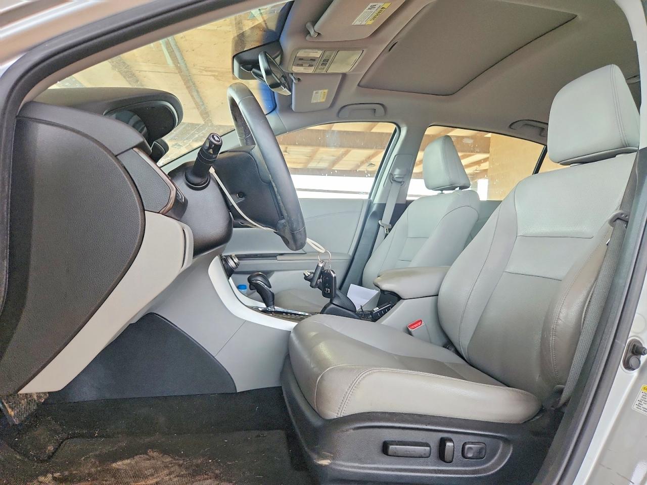 2013 Honda Accord Exl Silver vin: 1HGCR2F8XDA159198