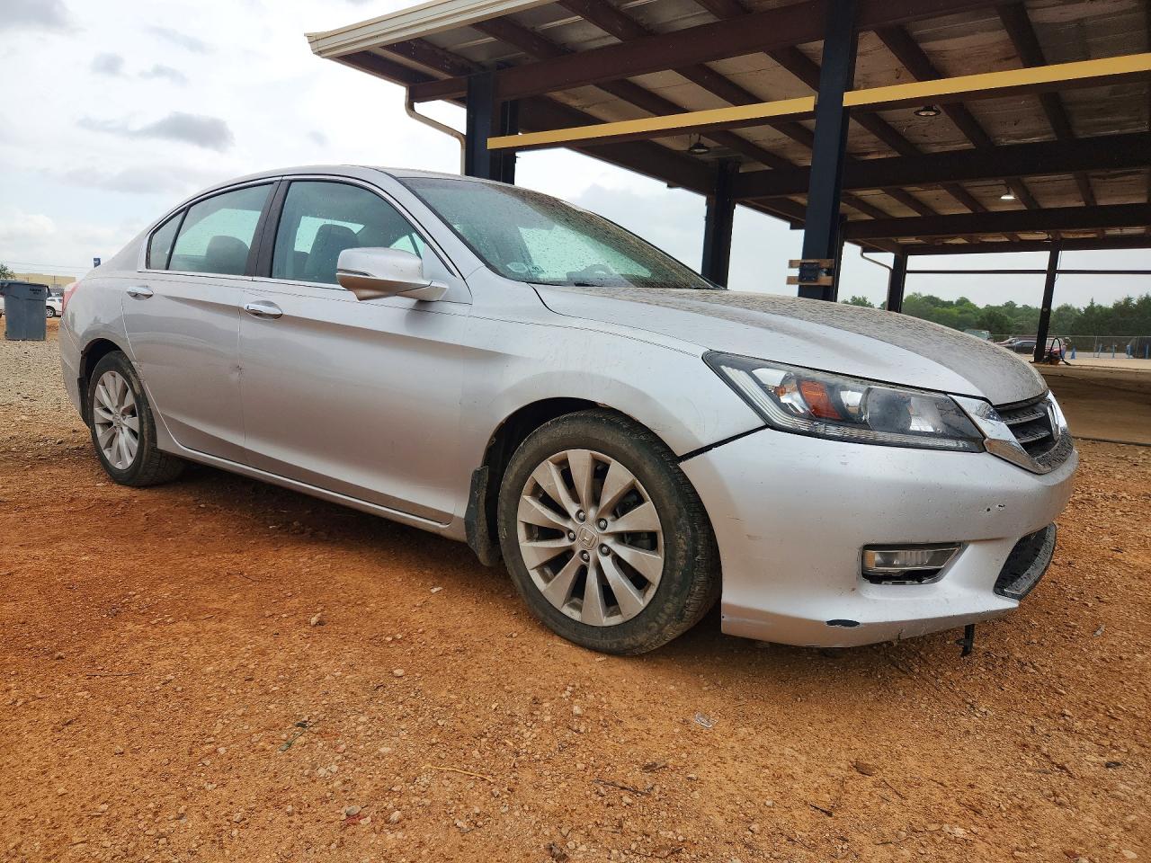 2013 Honda Accord Exl Silver vin: 1HGCR2F8XDA159198