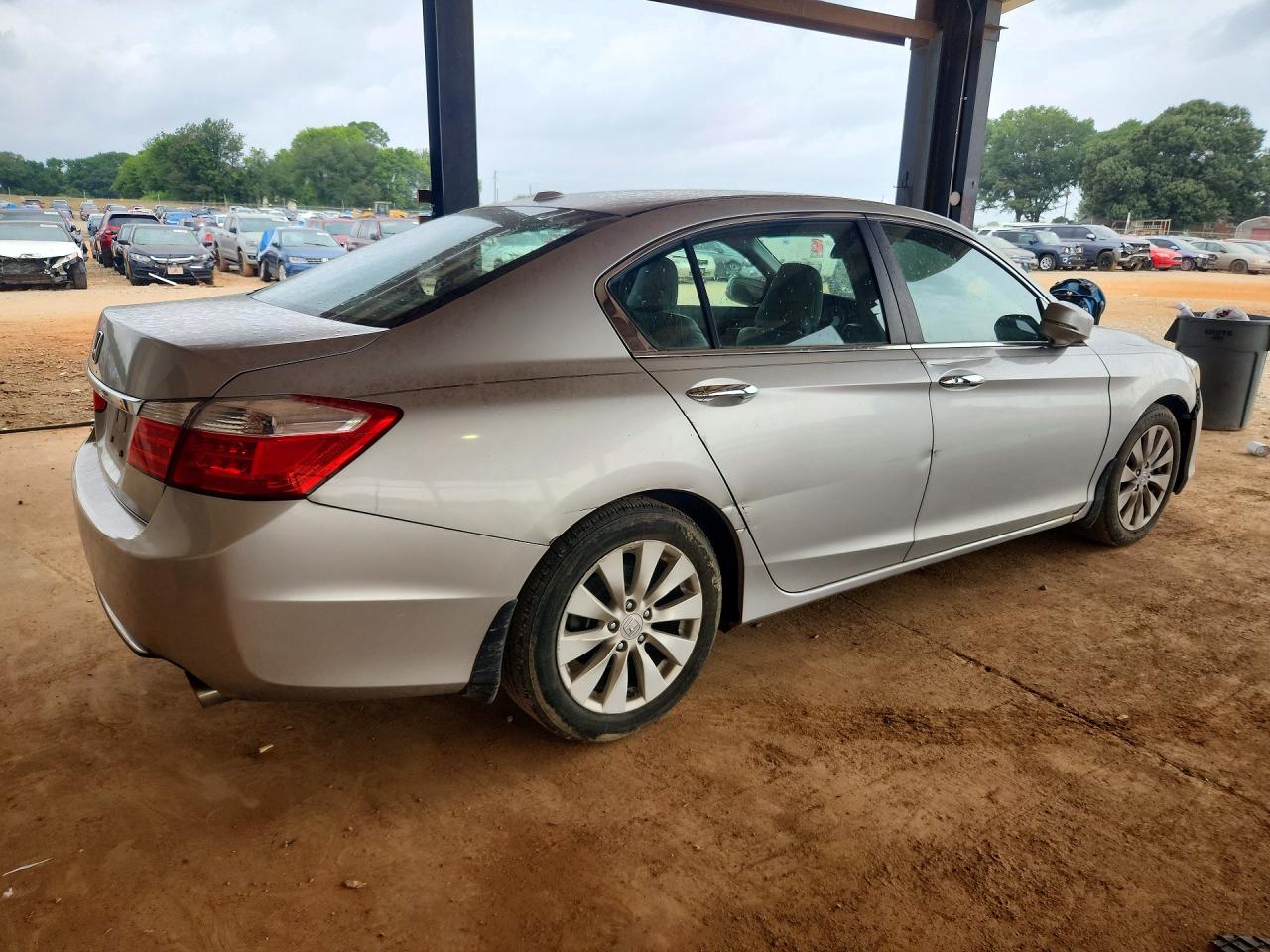 2013 Honda Accord Exl Silver vin: 1HGCR2F8XDA159198