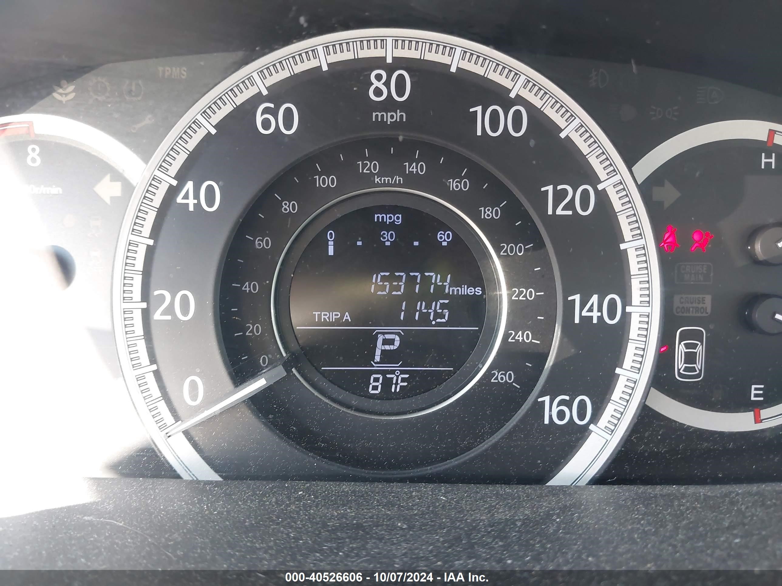 2013 Honda Accord Ex-l Black vin: 1HGCR2F8XDA163509
