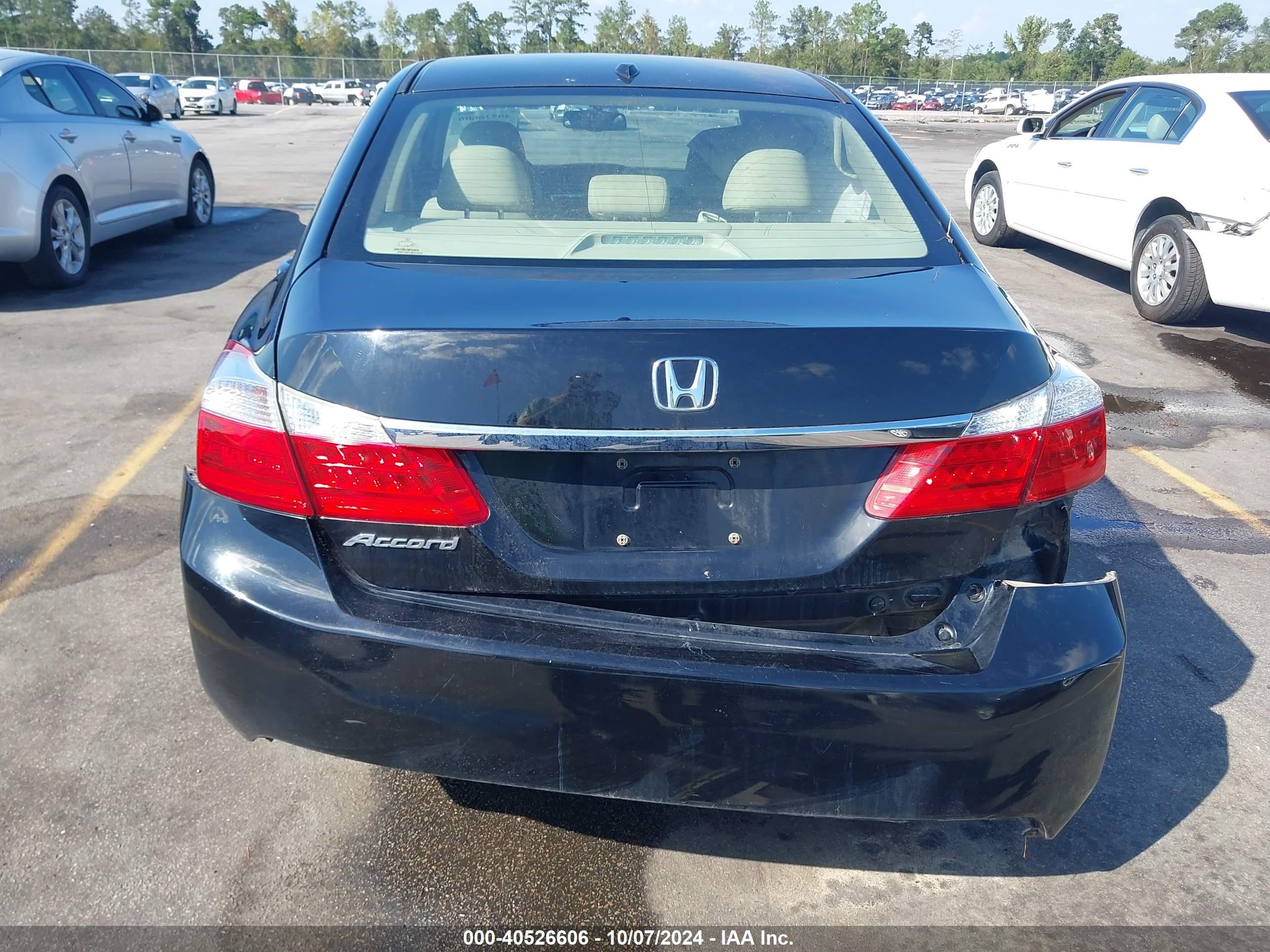 2013 Honda Accord Ex-l Black vin: 1HGCR2F8XDA163509