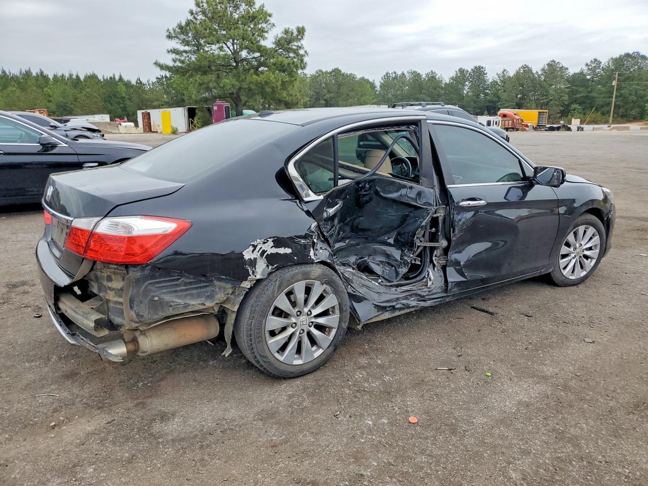 2013 Honda Accord Exl Black vin: 1HGCR2F8XDA163509