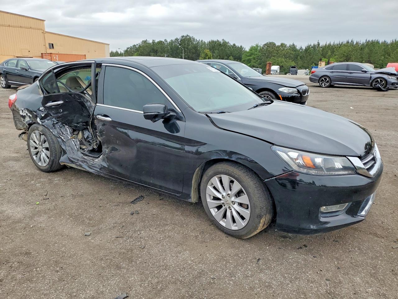 2013 Honda Accord Exl Black vin: 1HGCR2F8XDA163509