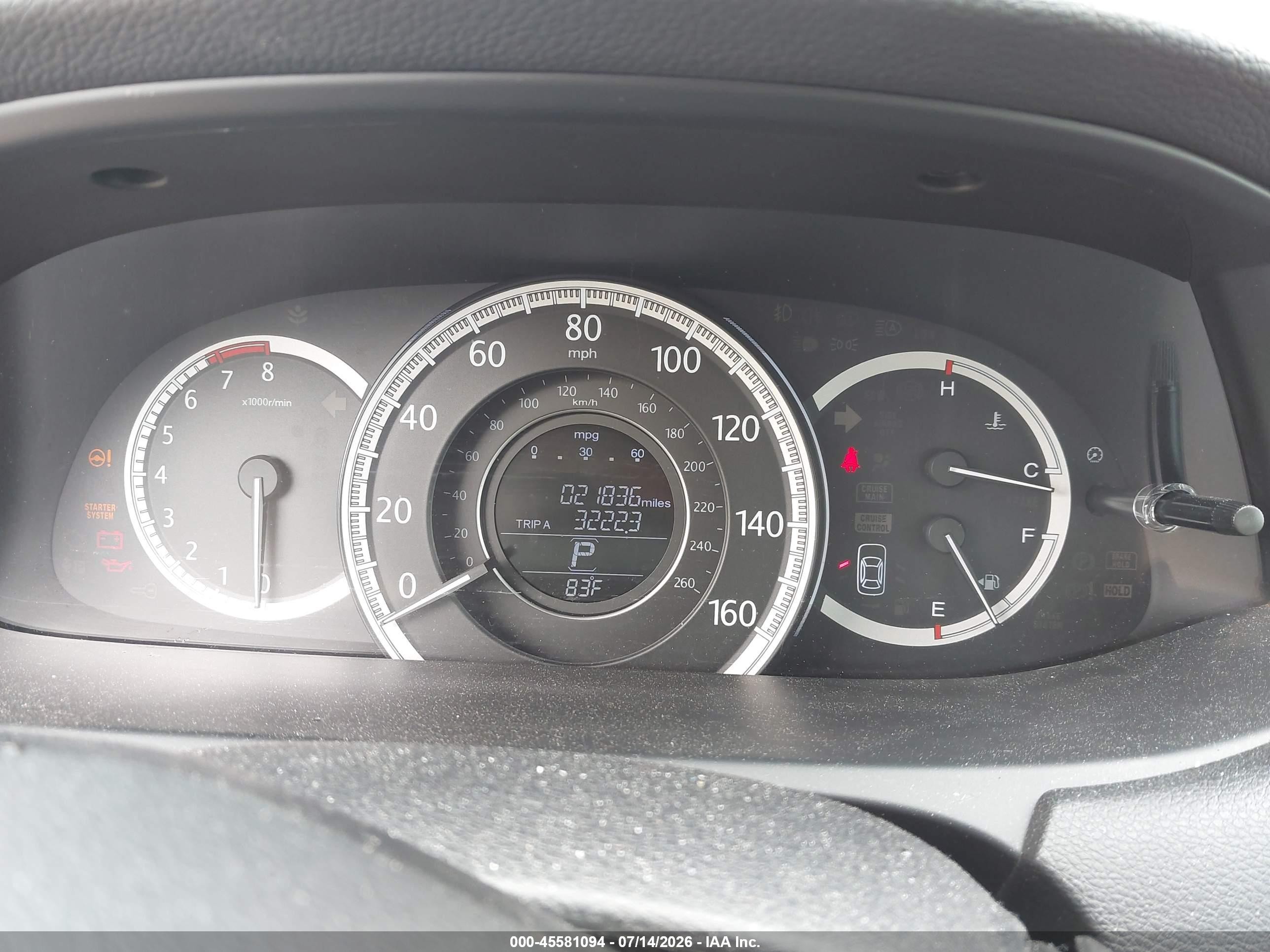 2013 Honda Accord Ex-l Silver vin: 1HGCR2F8XDA168659