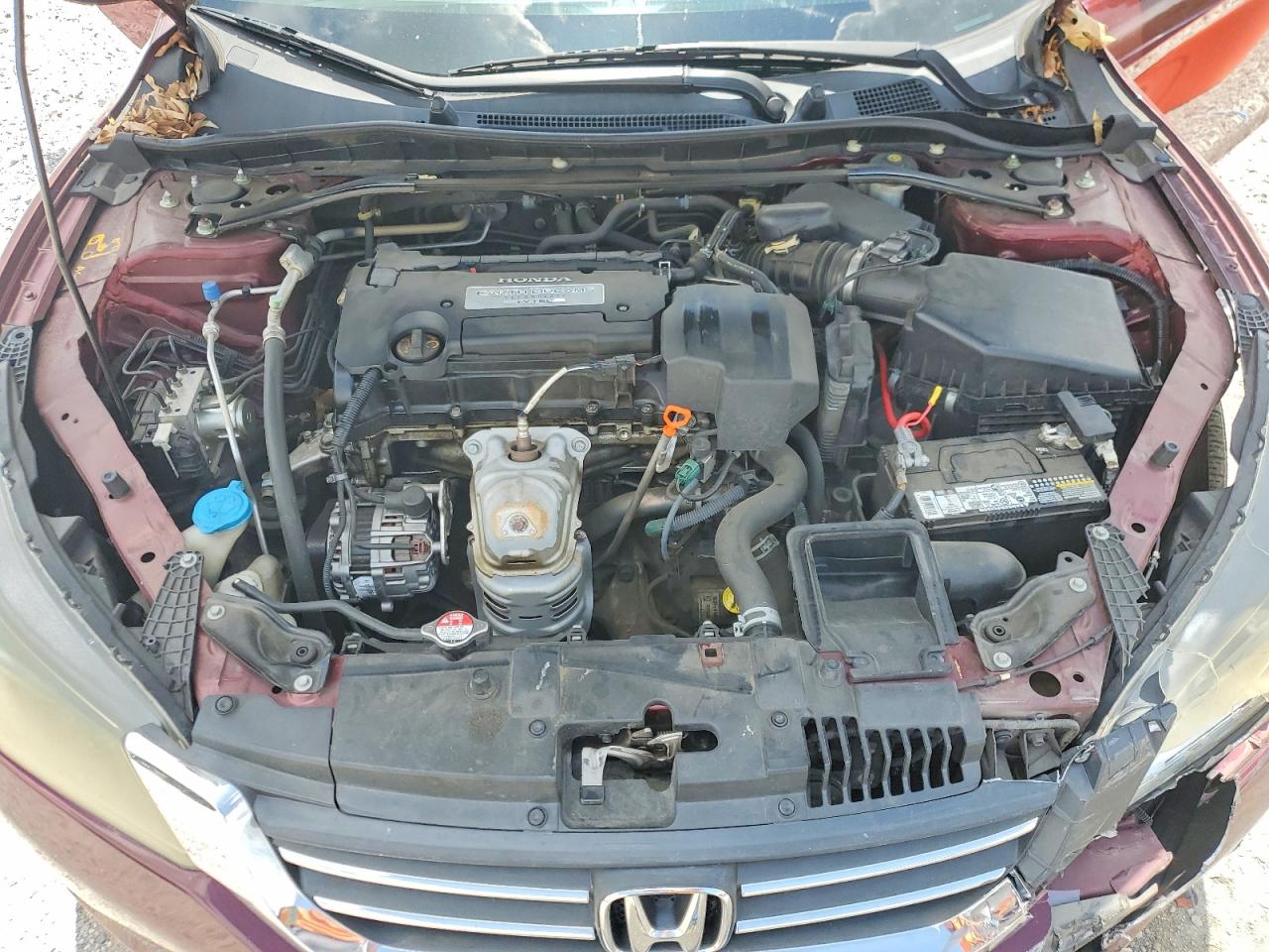 2013 Honda Accord Exl Burgundy vin: 1HGCR2F8XDA182478