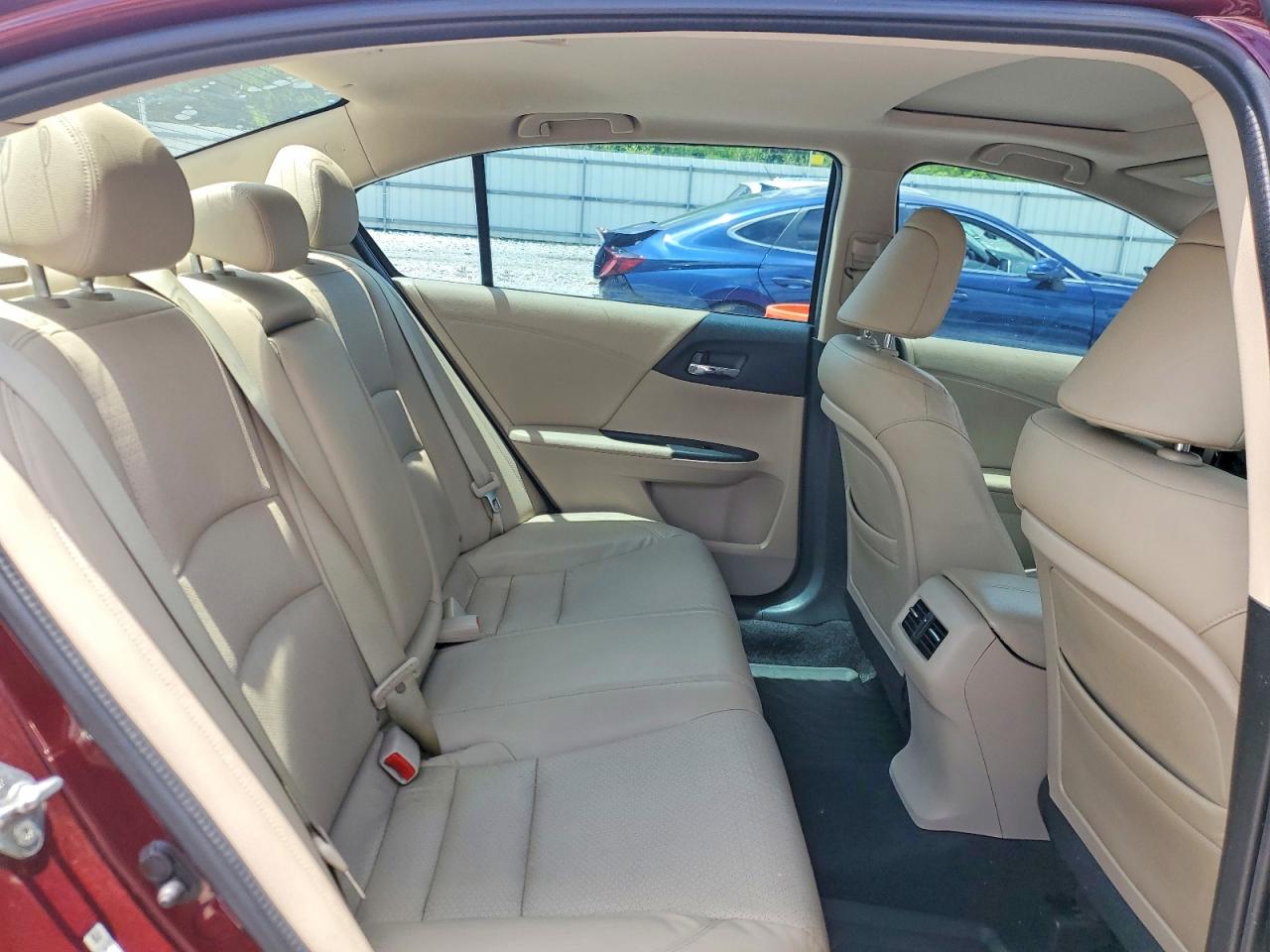 2013 Honda Accord Exl Burgundy vin: 1HGCR2F8XDA182478