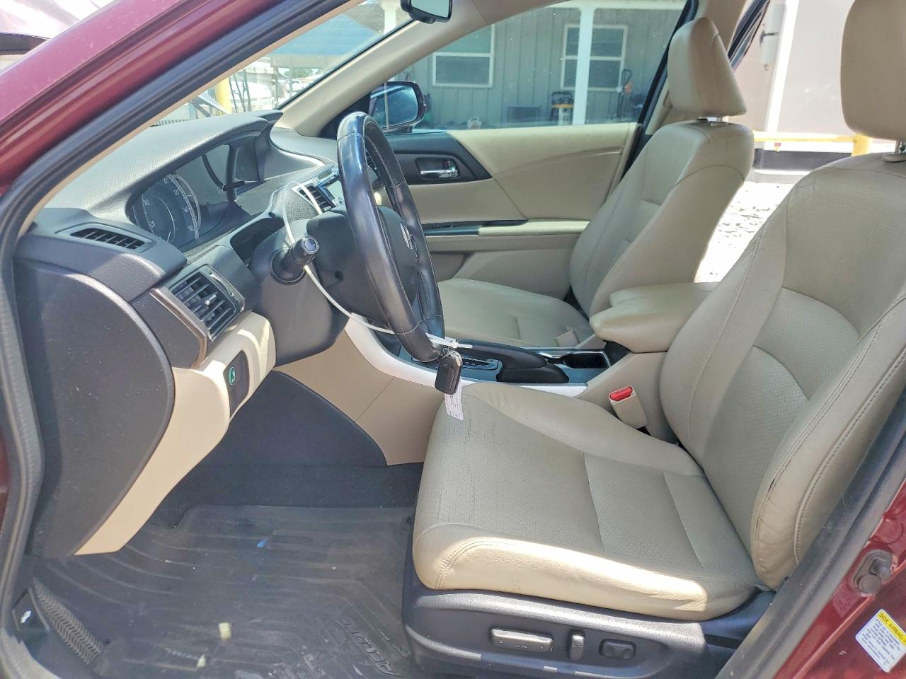 2013 Honda Accord Exl Burgundy vin: 1HGCR2F8XDA182478