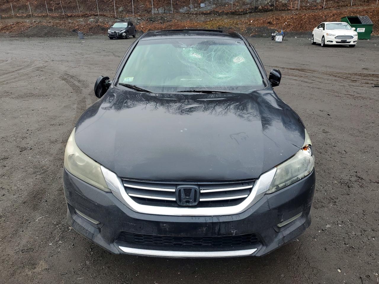 2013 Honda Accord Exl Черный vin: 1HGCR2F8XDA183923