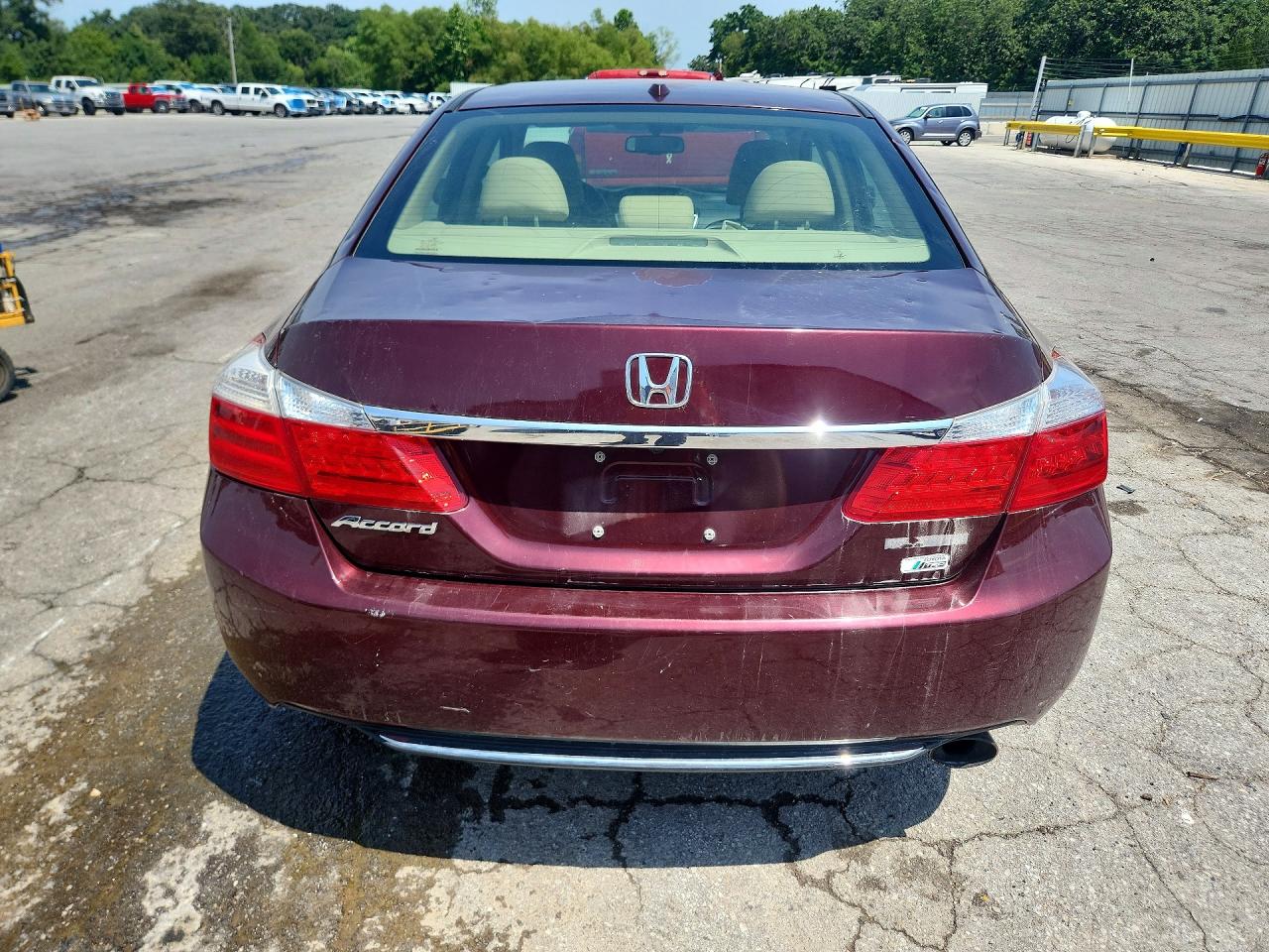 2013 Honda Accord Exl Burgundy vin: 1HGCR2F8XDA213647