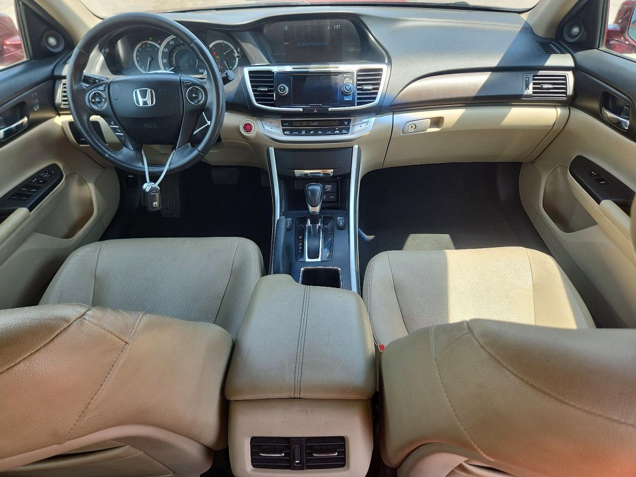 2013 Honda Accord Exl Burgundy vin: 1HGCR2F8XDA213647