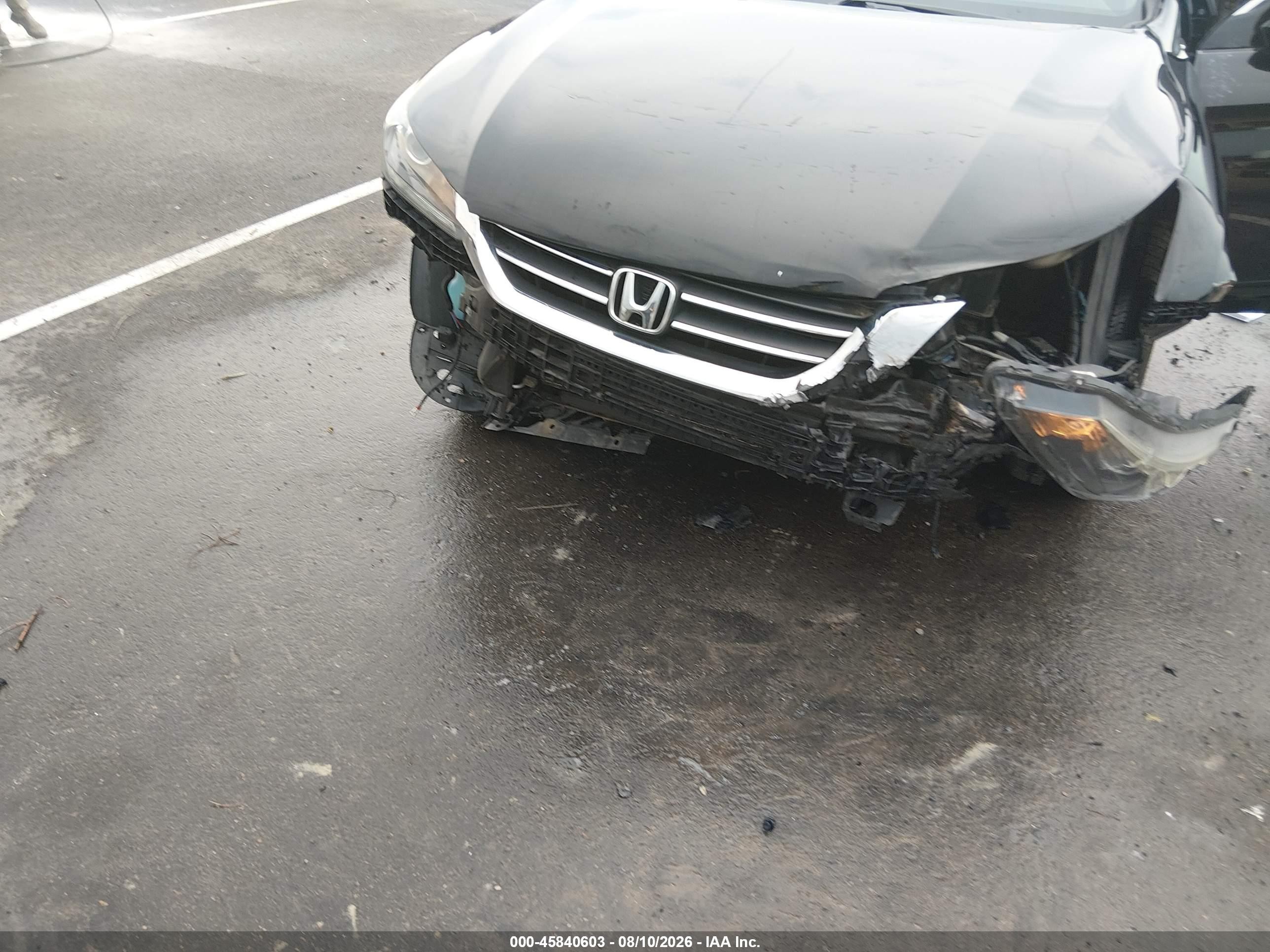 2013 Honda Accord Ex-l Black vin: 1HGCR2F8XDA231307