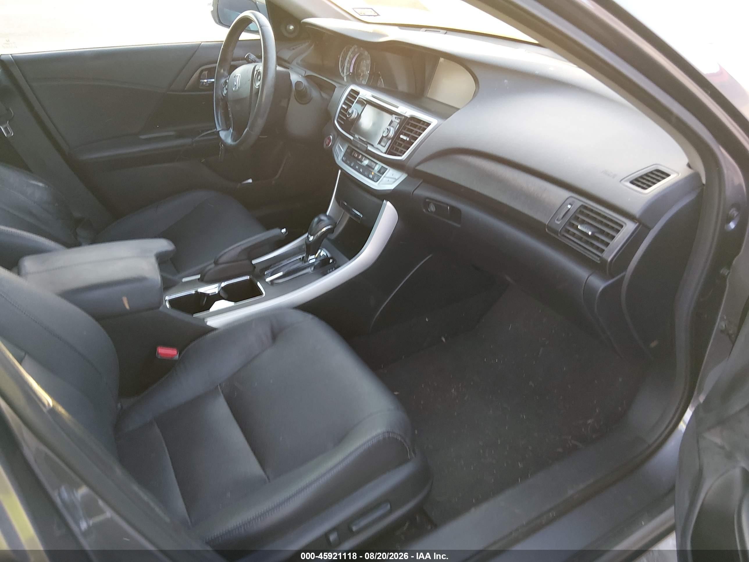 2013 Honda Accord Ex-l Gray vin: 1HGCR2F8XDA246941