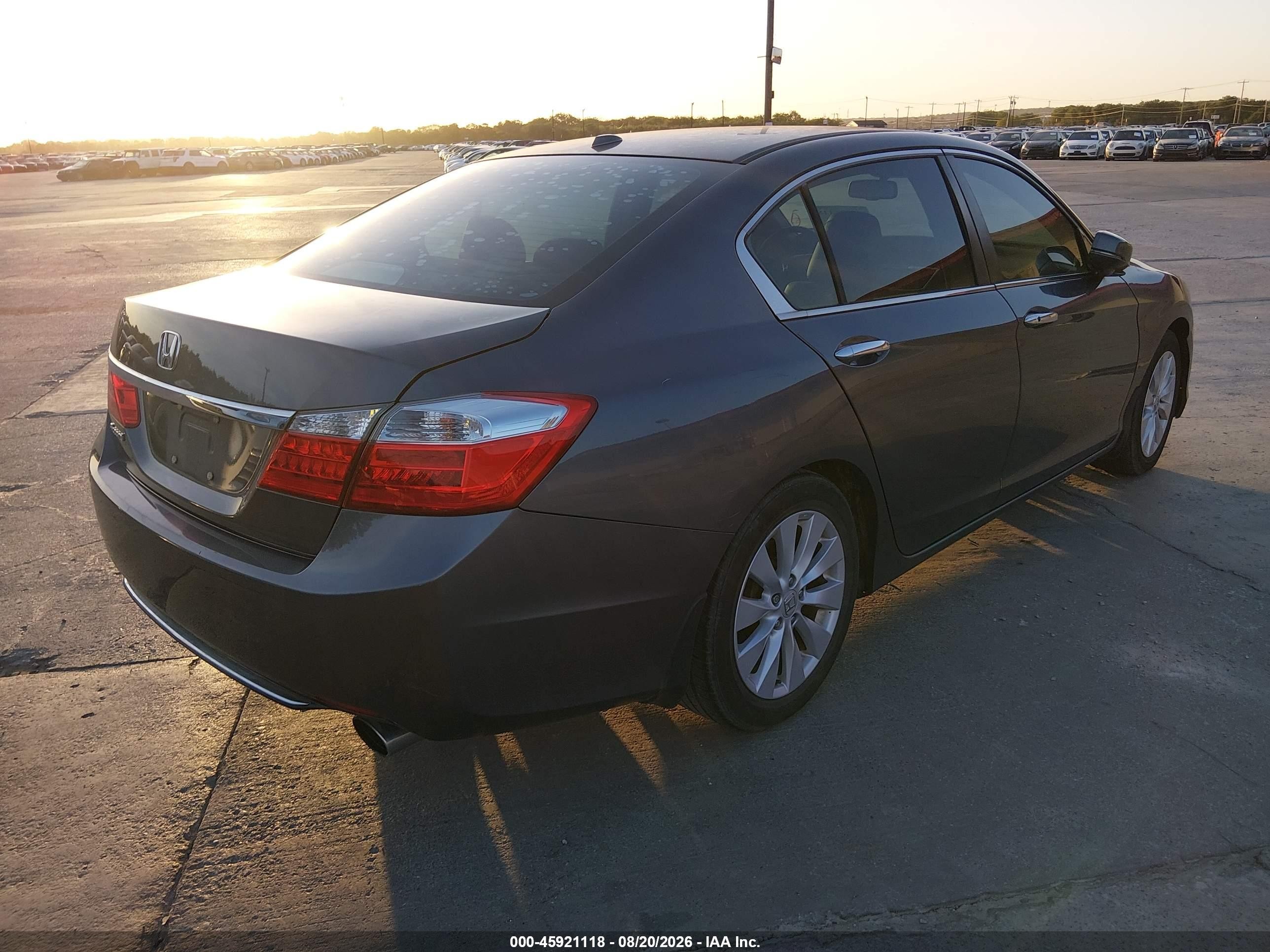 2013 Honda Accord Ex-l Gray vin: 1HGCR2F8XDA246941