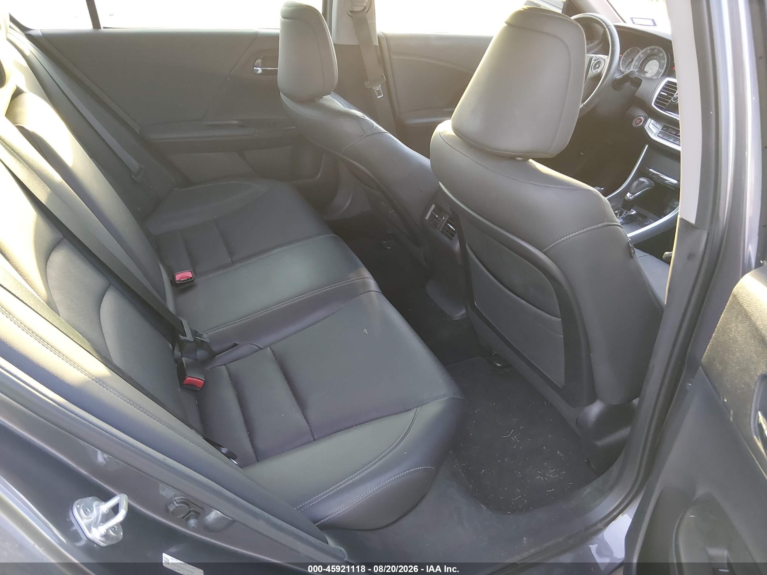 2013 Honda Accord Ex-l Gray vin: 1HGCR2F8XDA246941