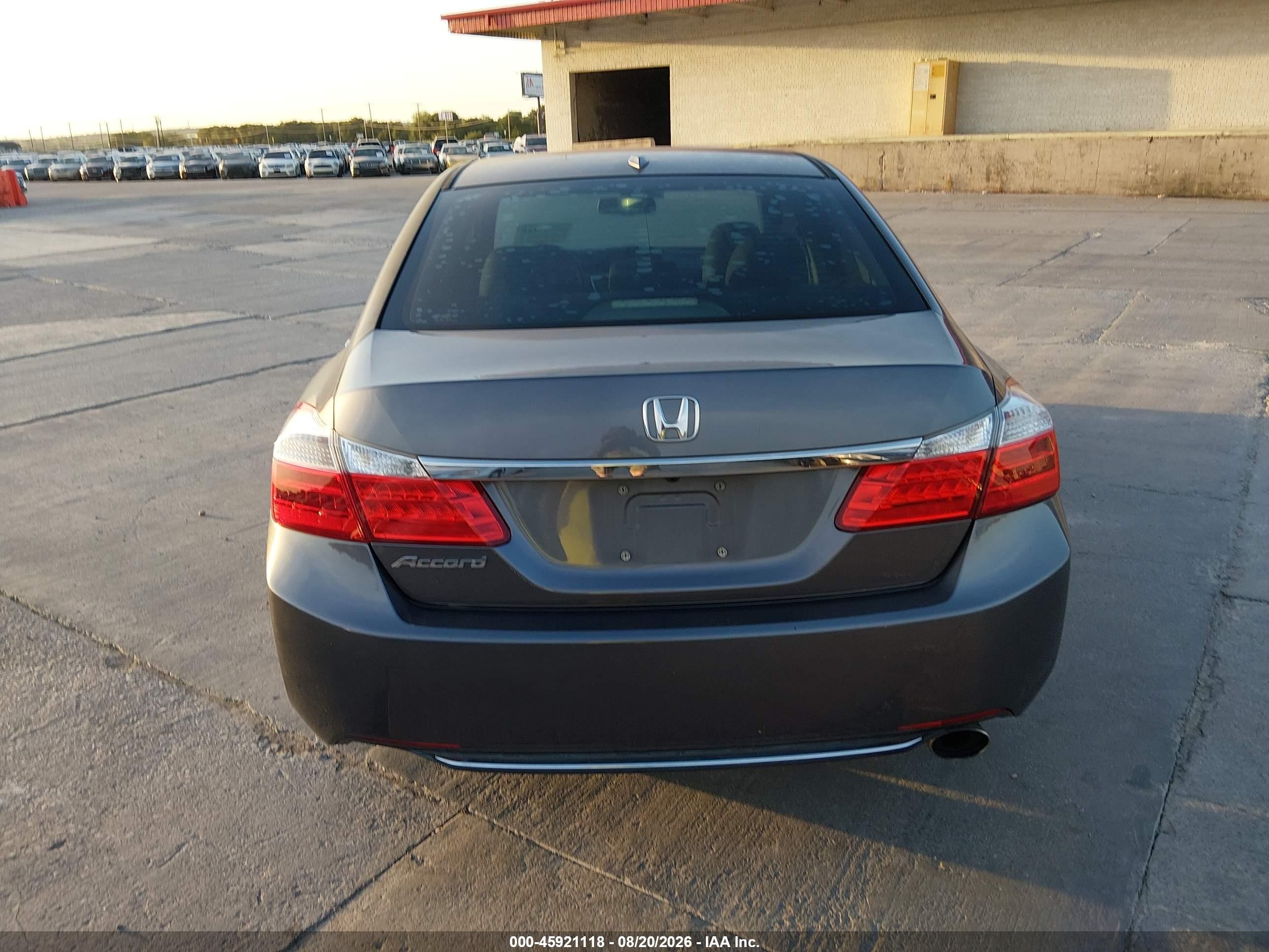 2013 Honda Accord Ex-l Gray vin: 1HGCR2F8XDA246941
