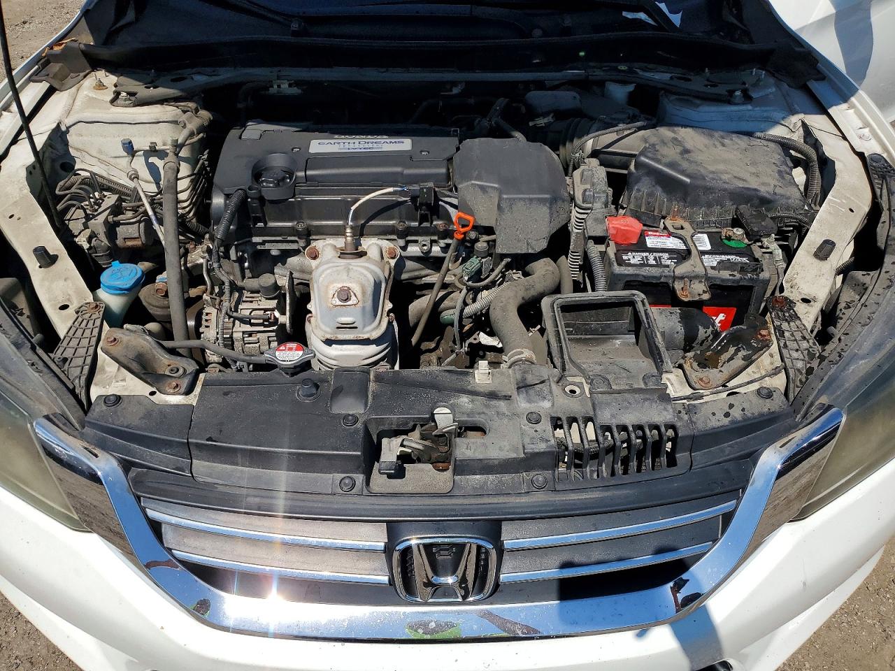 2013 Honda Accord Exl White vin: 1HGCR2F8XDA253324