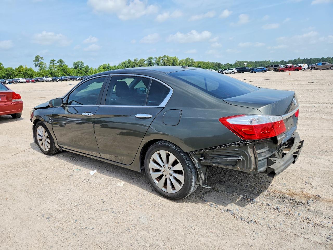 2013 Honda Accord Exl Gray vin: 1HGCR2F8XDA265215