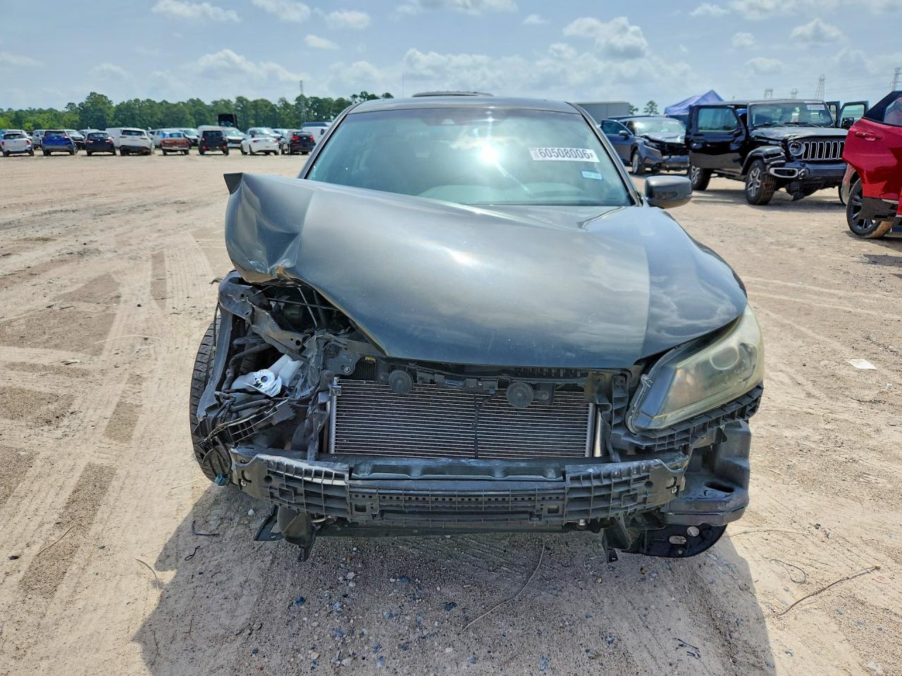 2013 Honda Accord Exl Gray vin: 1HGCR2F8XDA265215