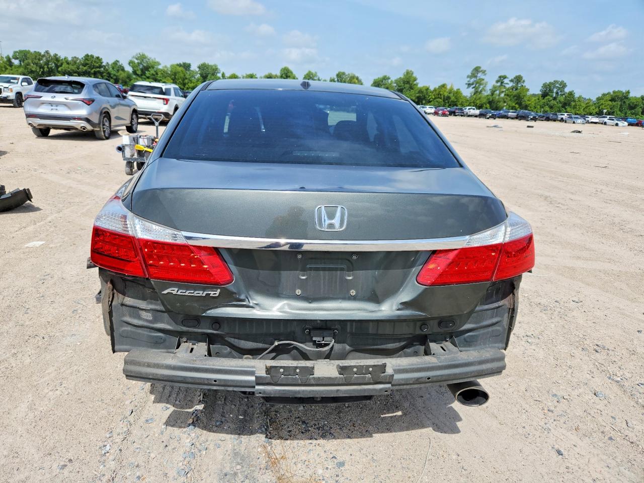 2013 Honda Accord Exl Gray vin: 1HGCR2F8XDA265215
