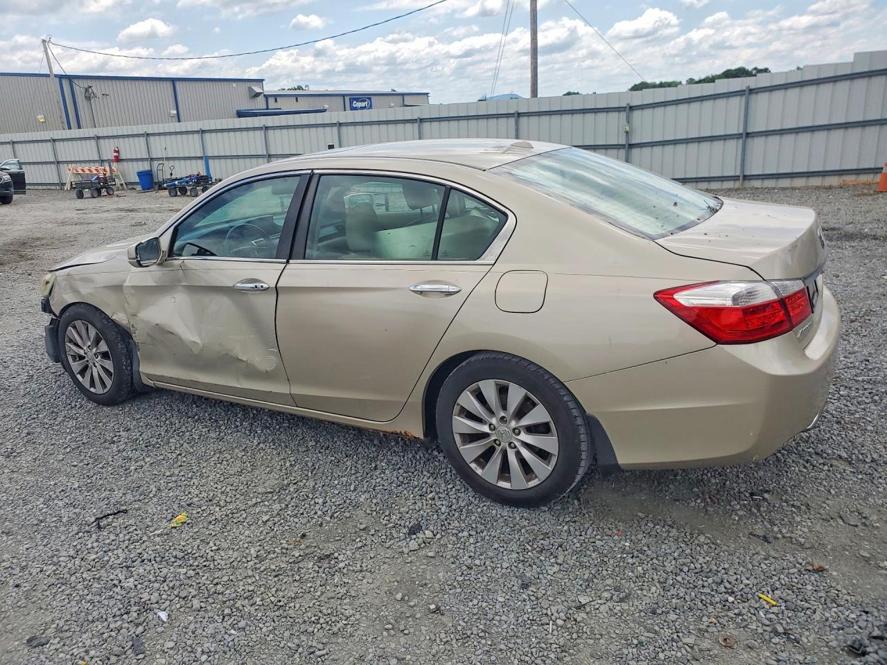 2013 Honda Accord Exl Beige vin: 1HGCR2F8XDA278076