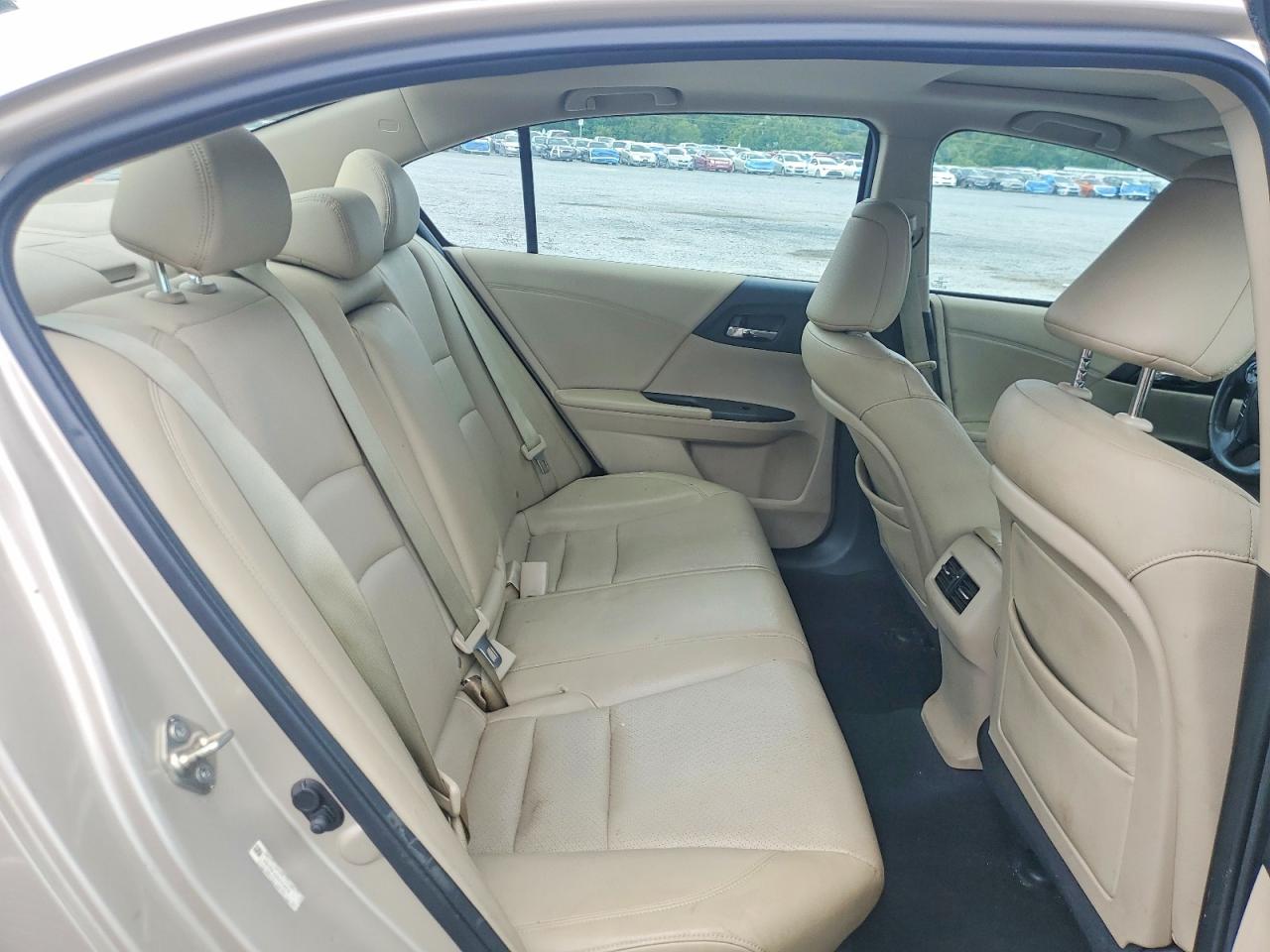 2013 Honda Accord Exl Beige vin: 1HGCR2F8XDA278076
