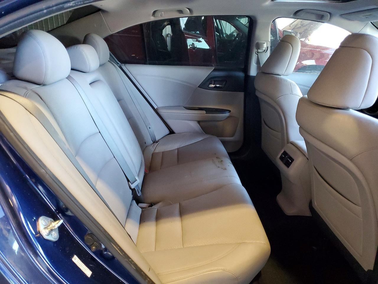 2014 Honda Accord Exl Blue vin: 1HGCR2F8XEA063282