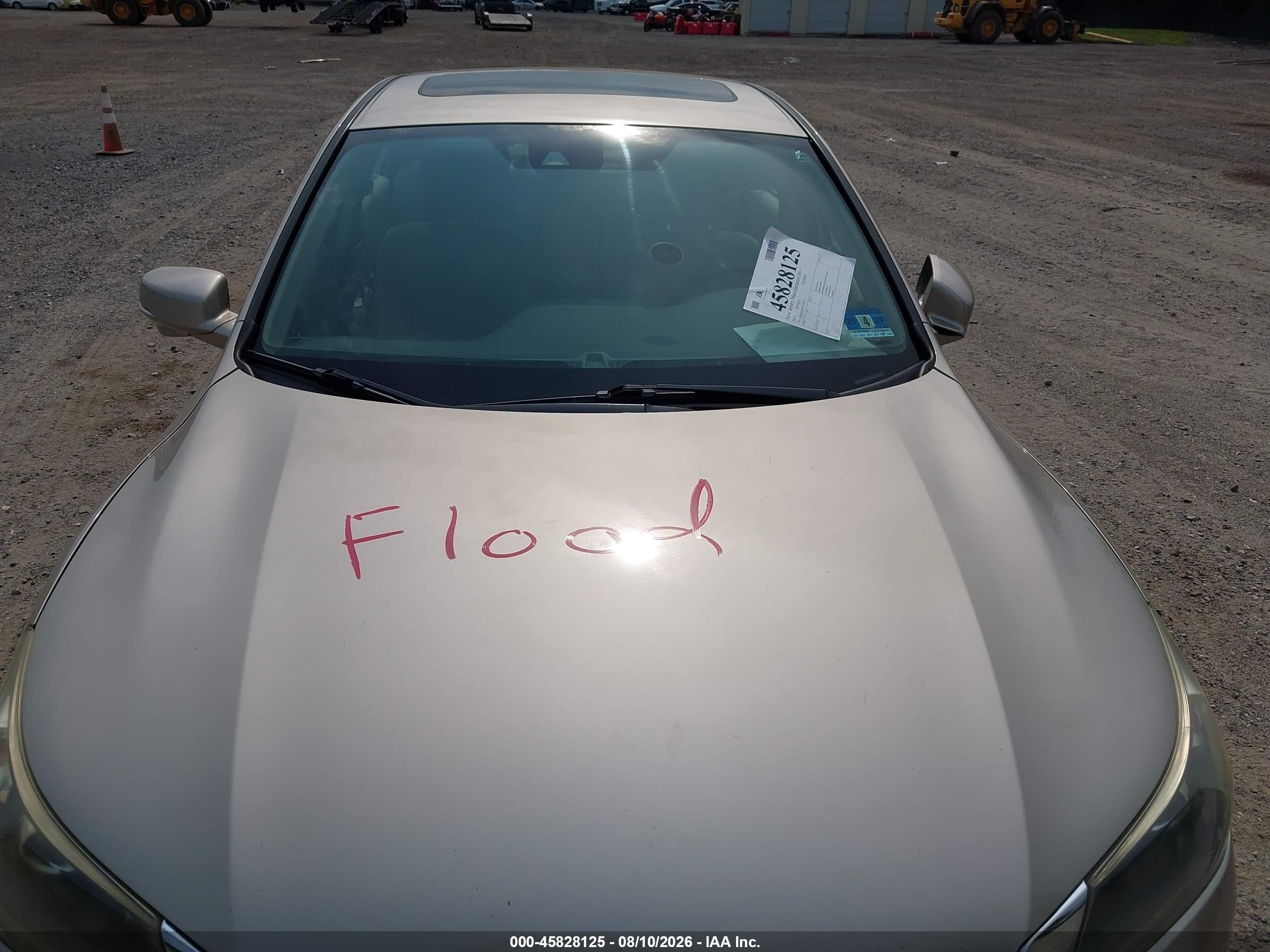 2014 Honda Accord Ex-l Champagne vin: 1HGCR2F8XEA141902