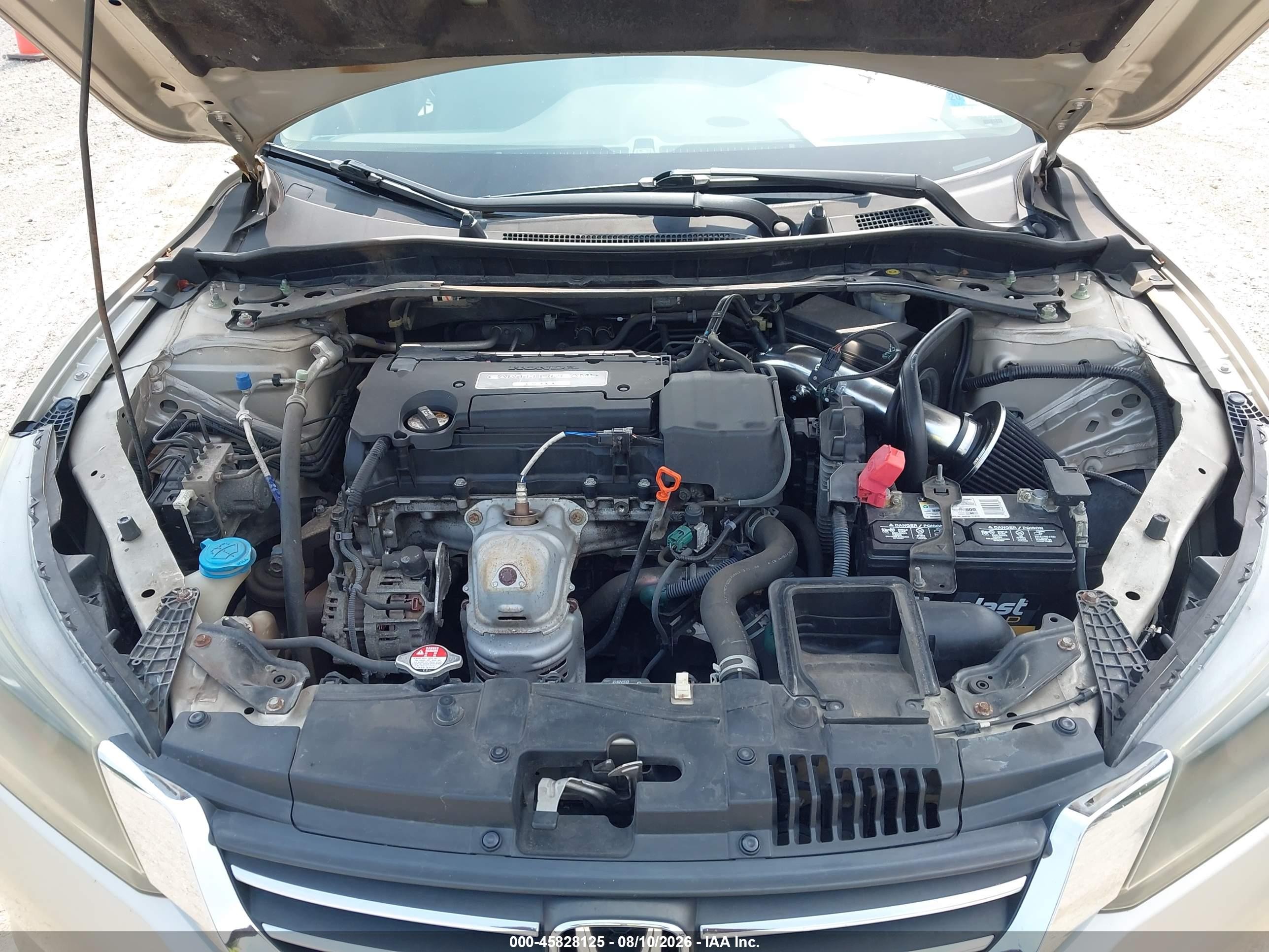 2014 Honda Accord Ex-l Champagne vin: 1HGCR2F8XEA141902