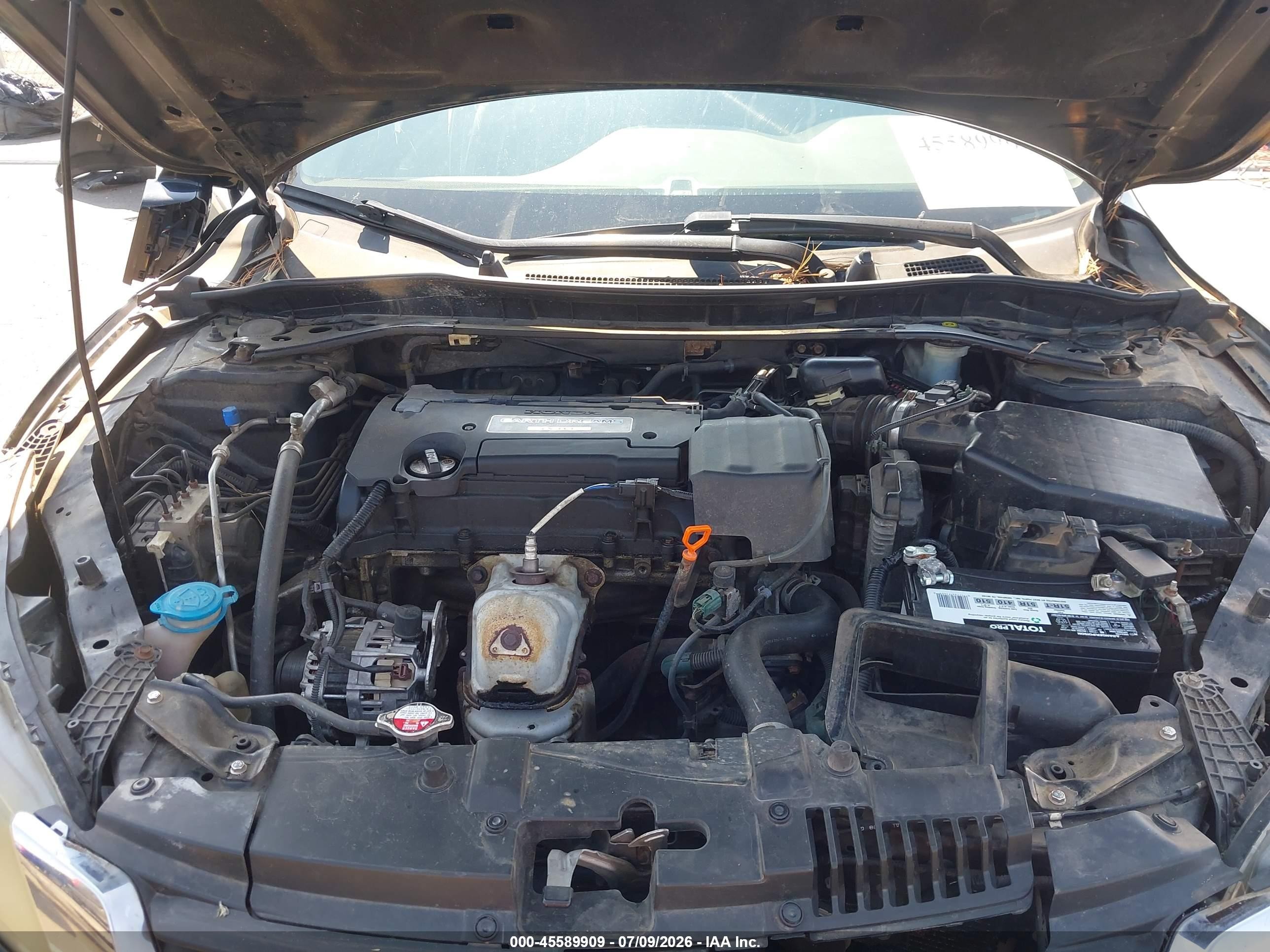 2014 Honda Accord Ex-l Black vin: 1HGCR2F8XEA147604