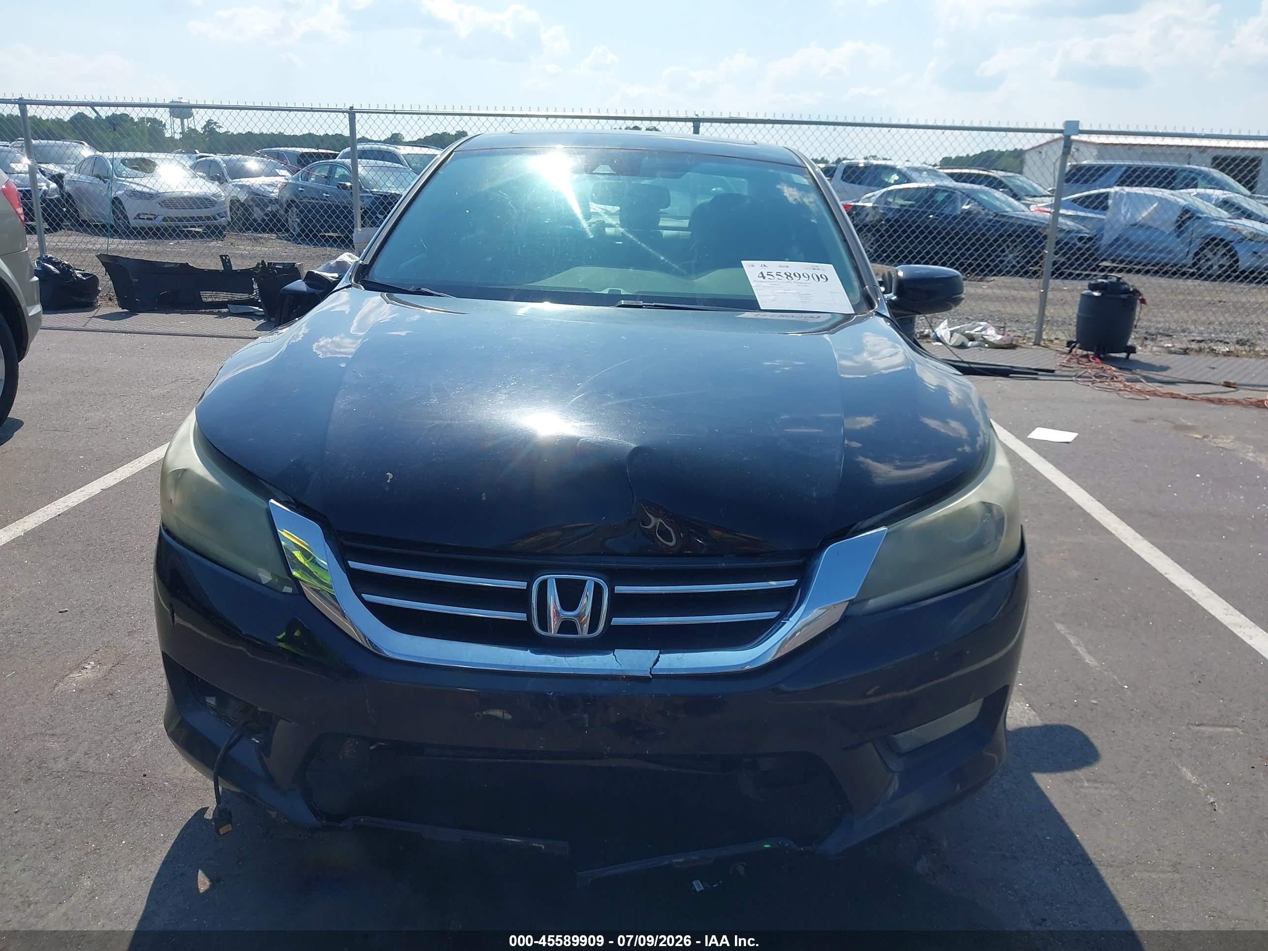 2014 Honda Accord Ex-l Black vin: 1HGCR2F8XEA147604