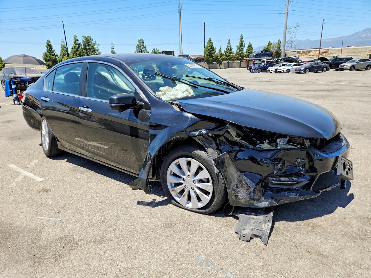 2014 Honda Accord Exl Black vin: 1HGCR2F8XEA177802