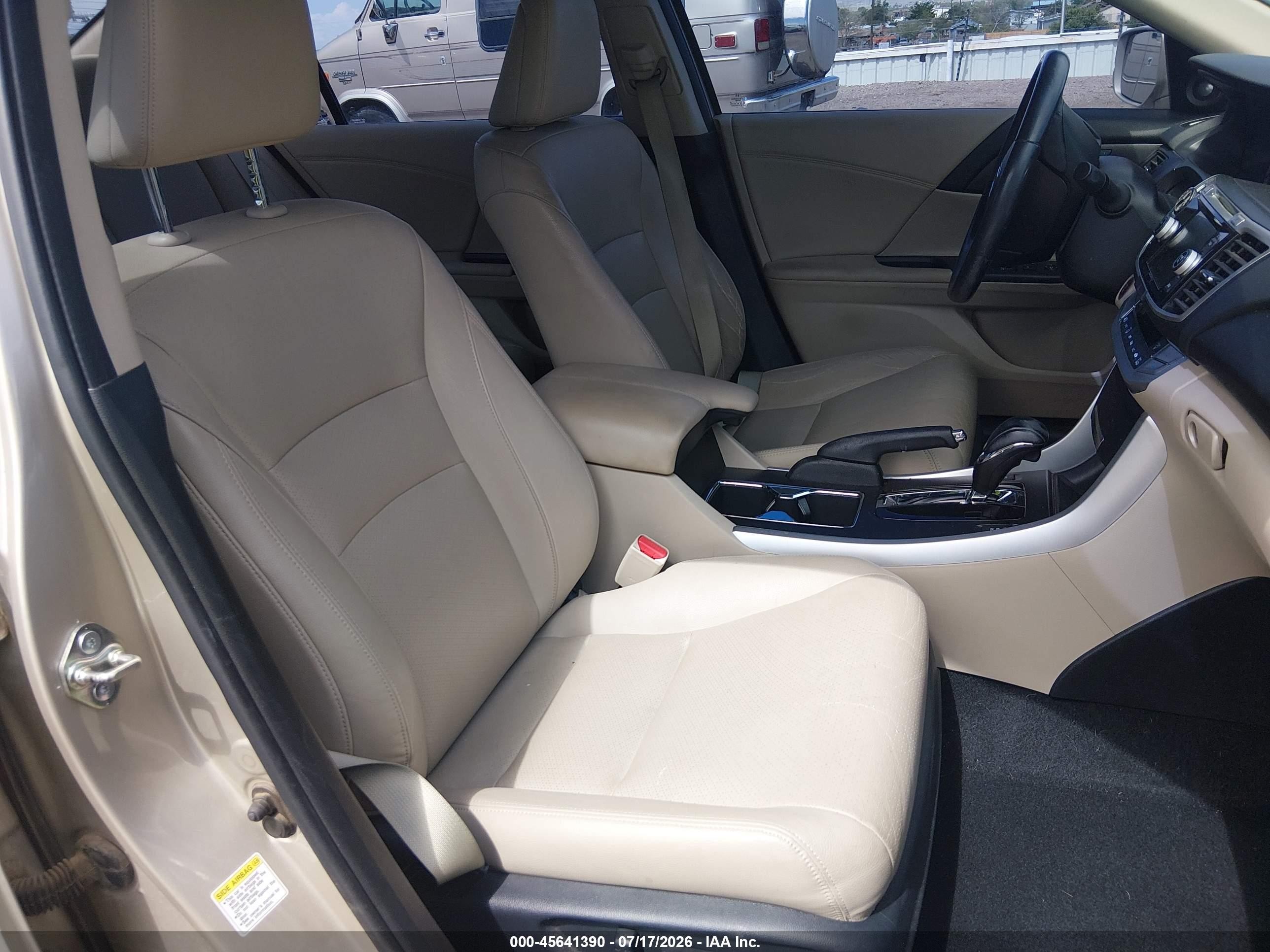 2014 Honda Accord Ex-l Золотой vin: 1HGCR2F8XEA237626