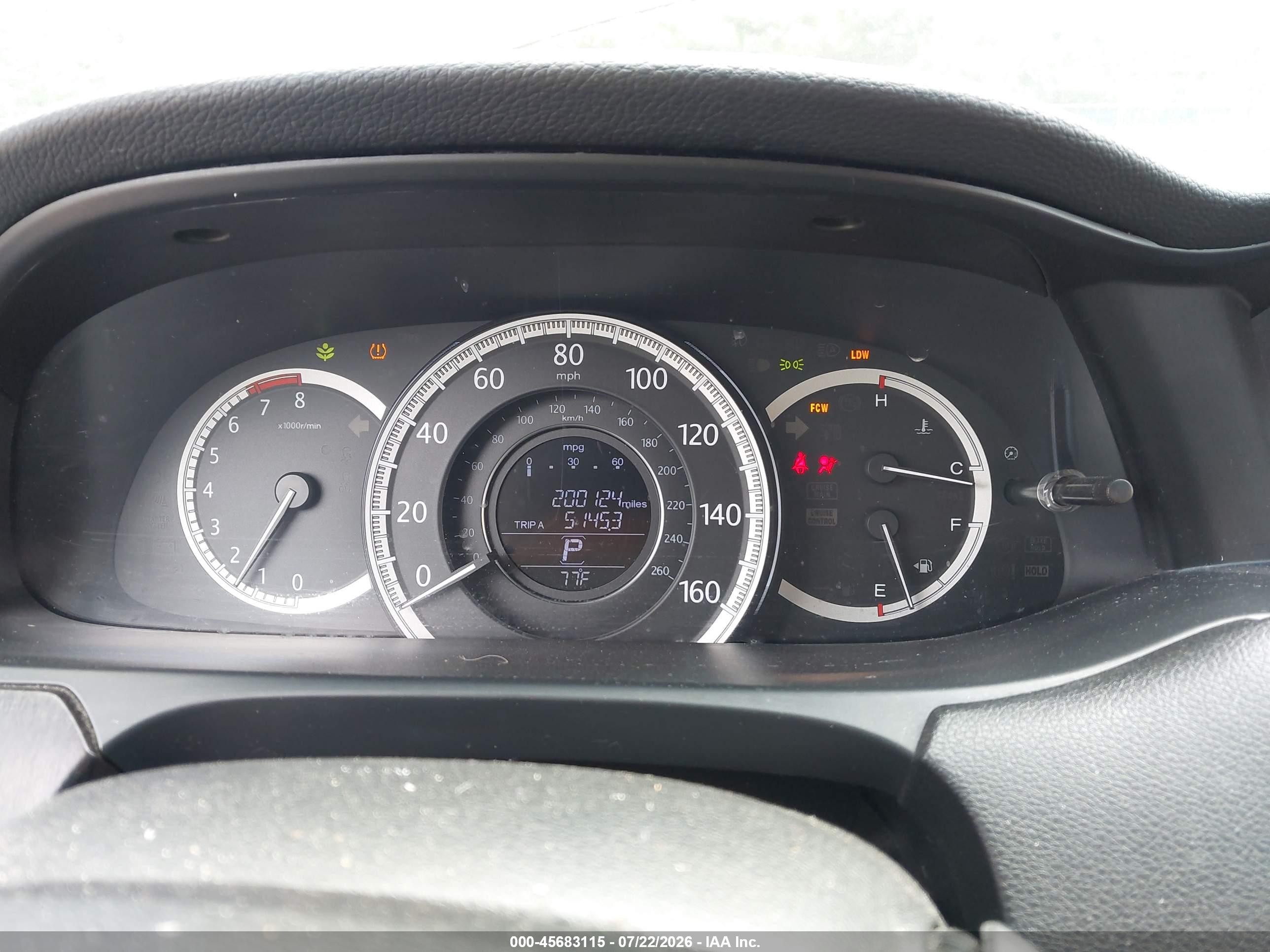 2015 Honda Accord Ex-l Maroon vin: 1HGCR2F8XFA020093